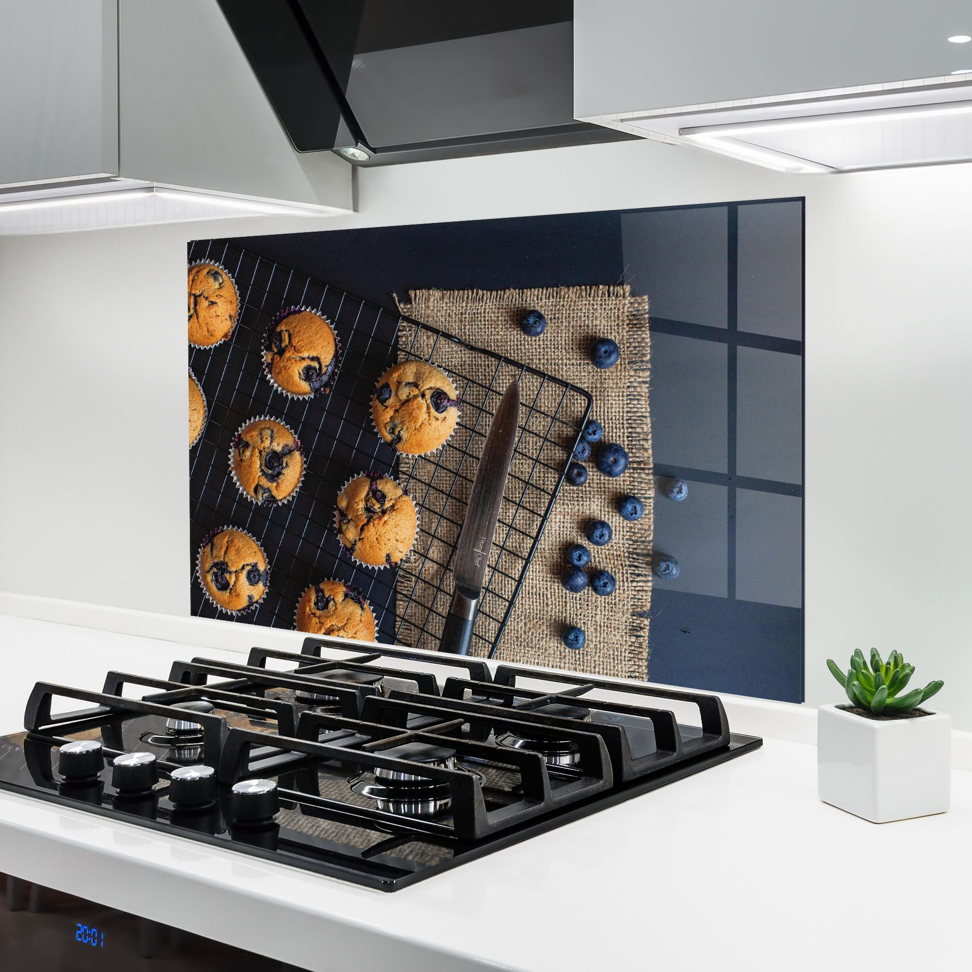 Blueberry Muffins Dessert mockup 6