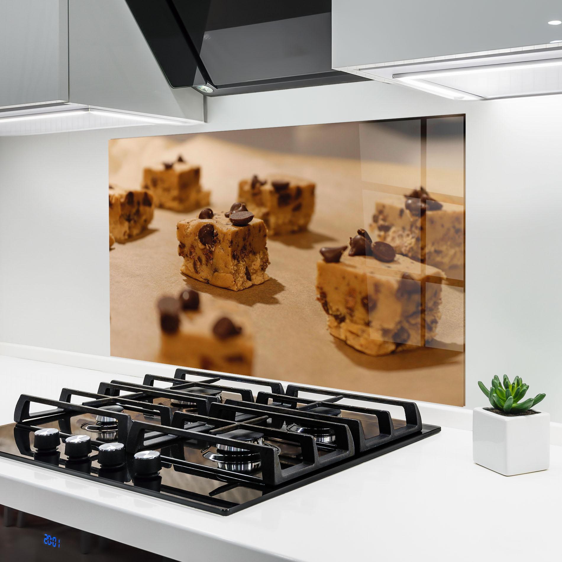 Panou Sticla Bucatarie Caramel Cake mockup 6