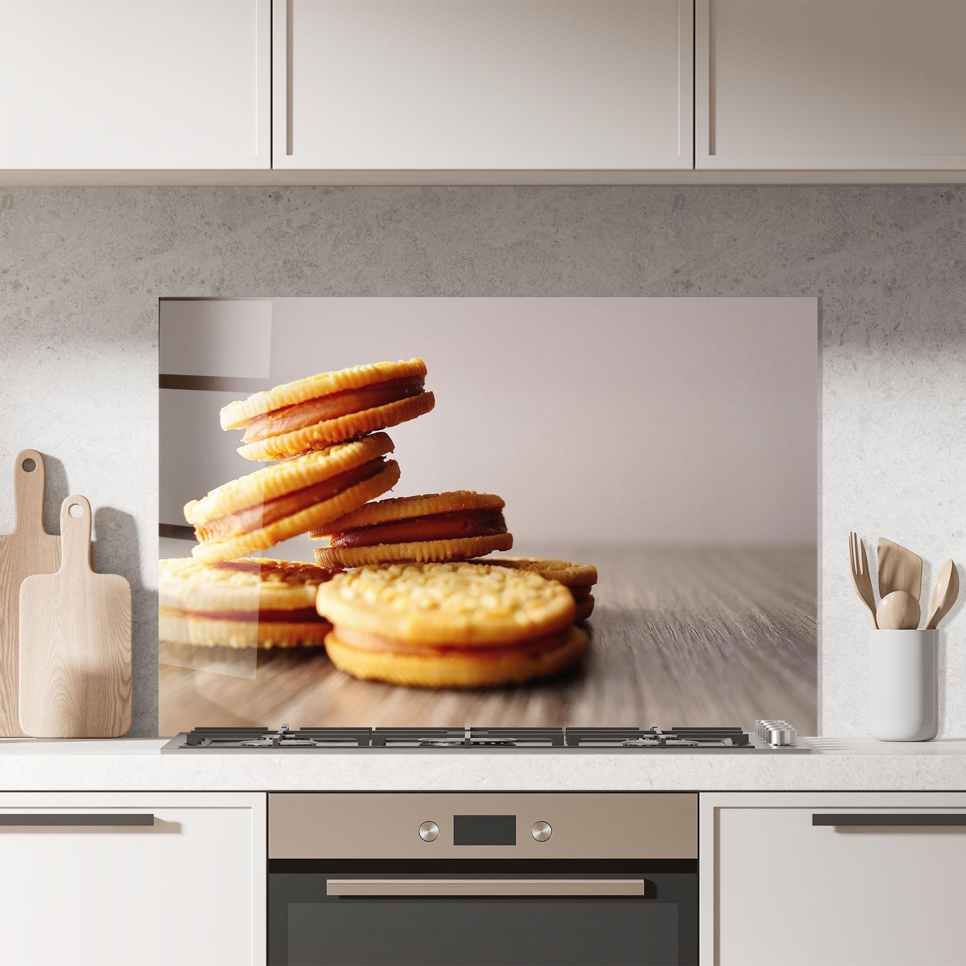 Panou Sticla Bucatarie Biscuits mockup 7