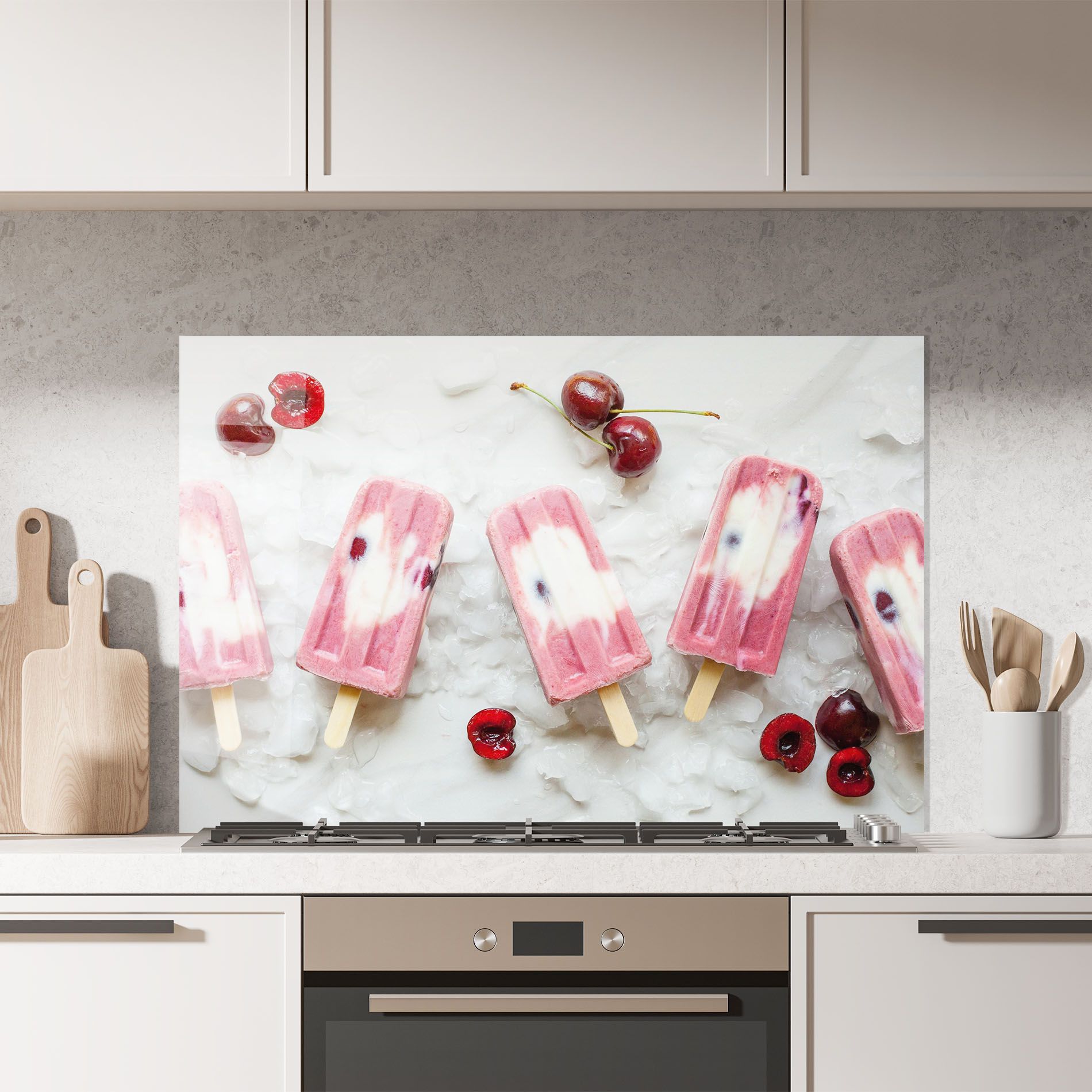 Cherry Ice Cream mockup 7