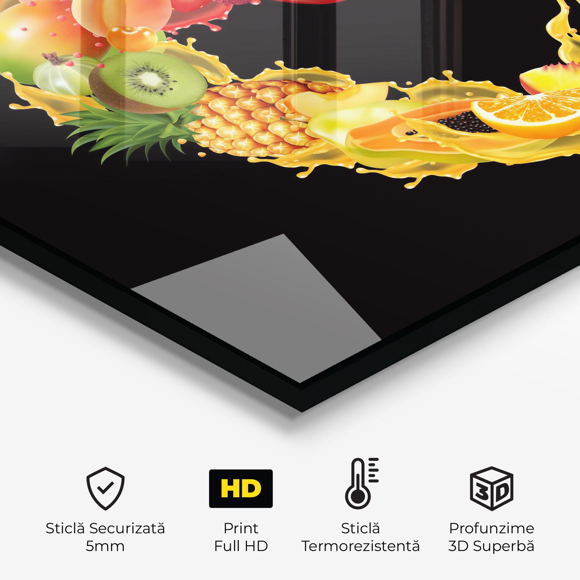 Panou Sticla Bucatarie Juice Frame mockup 2