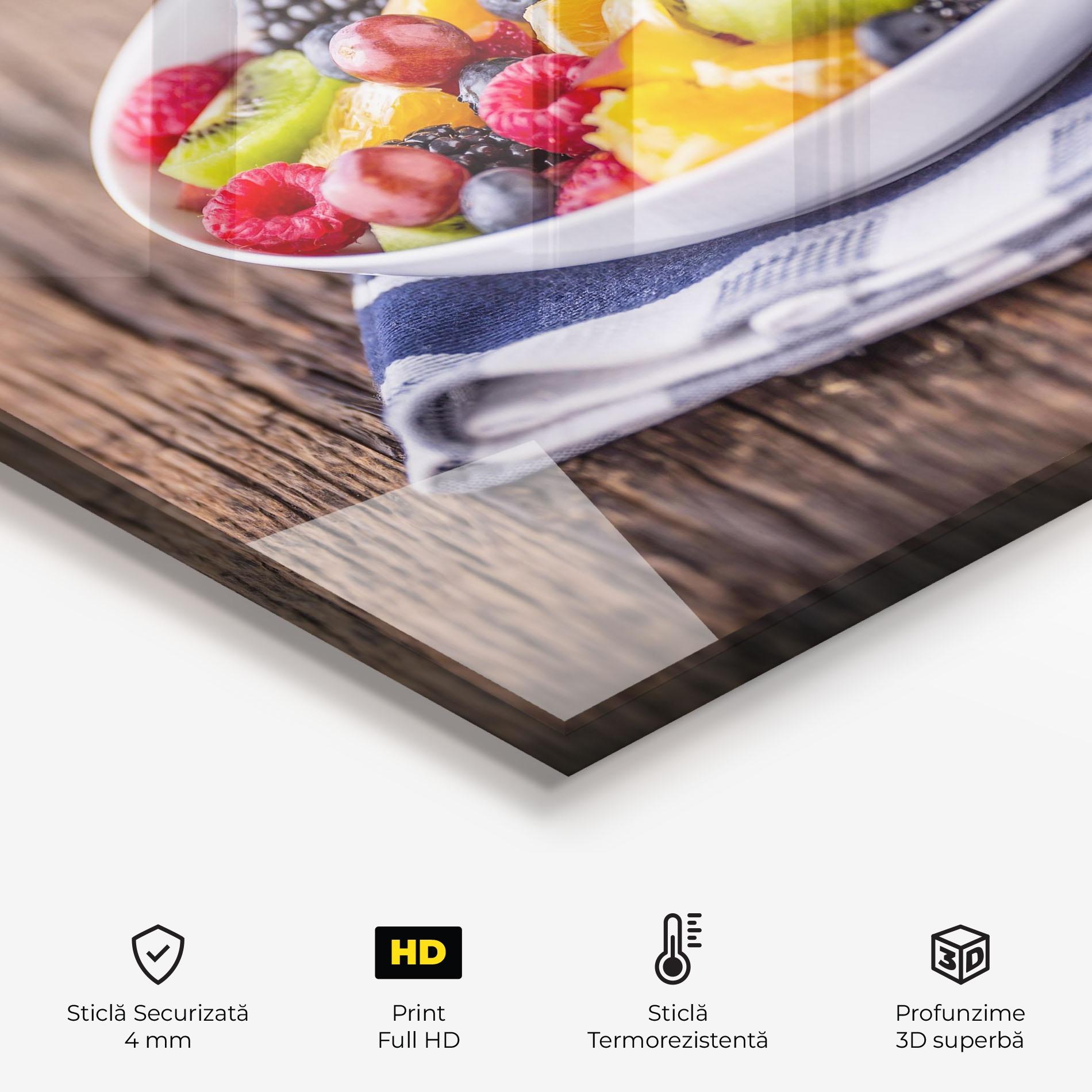 Panou Sticla Bucatarie Fruit Salad mockup 2