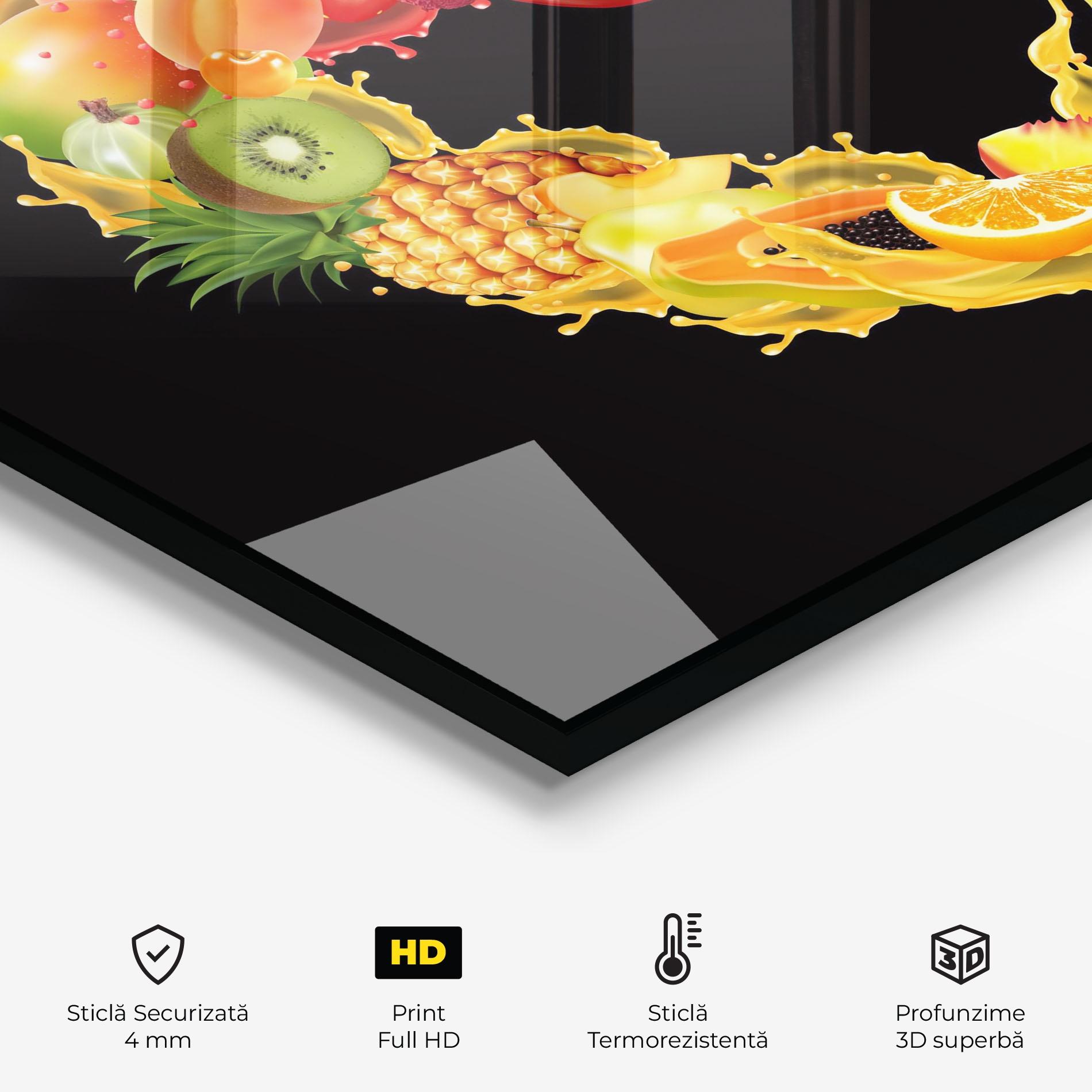 Panou Sticla Bucatarie Juice Frame mockup 2