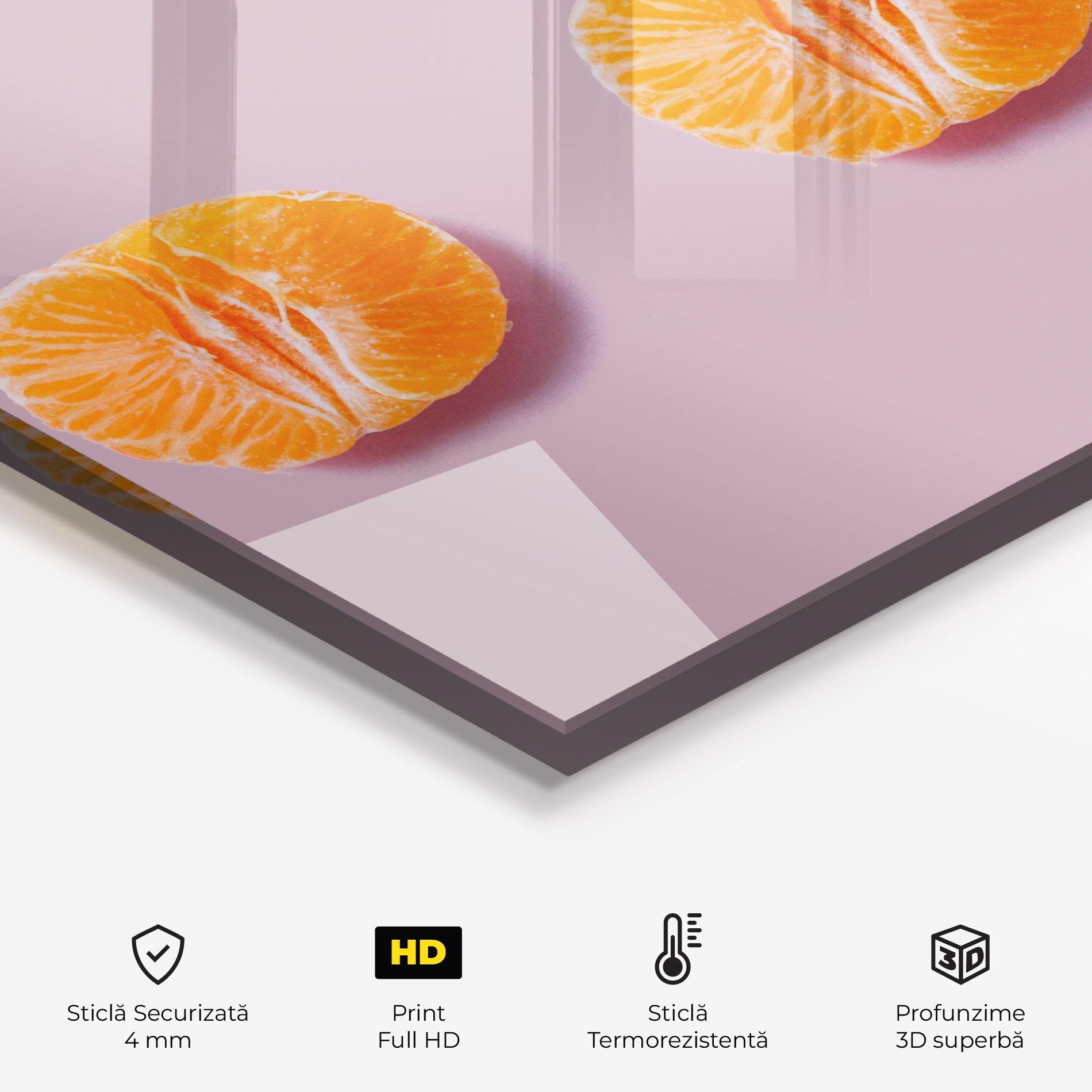 Panou Sticla Bucatarie Mandarin mockup 2