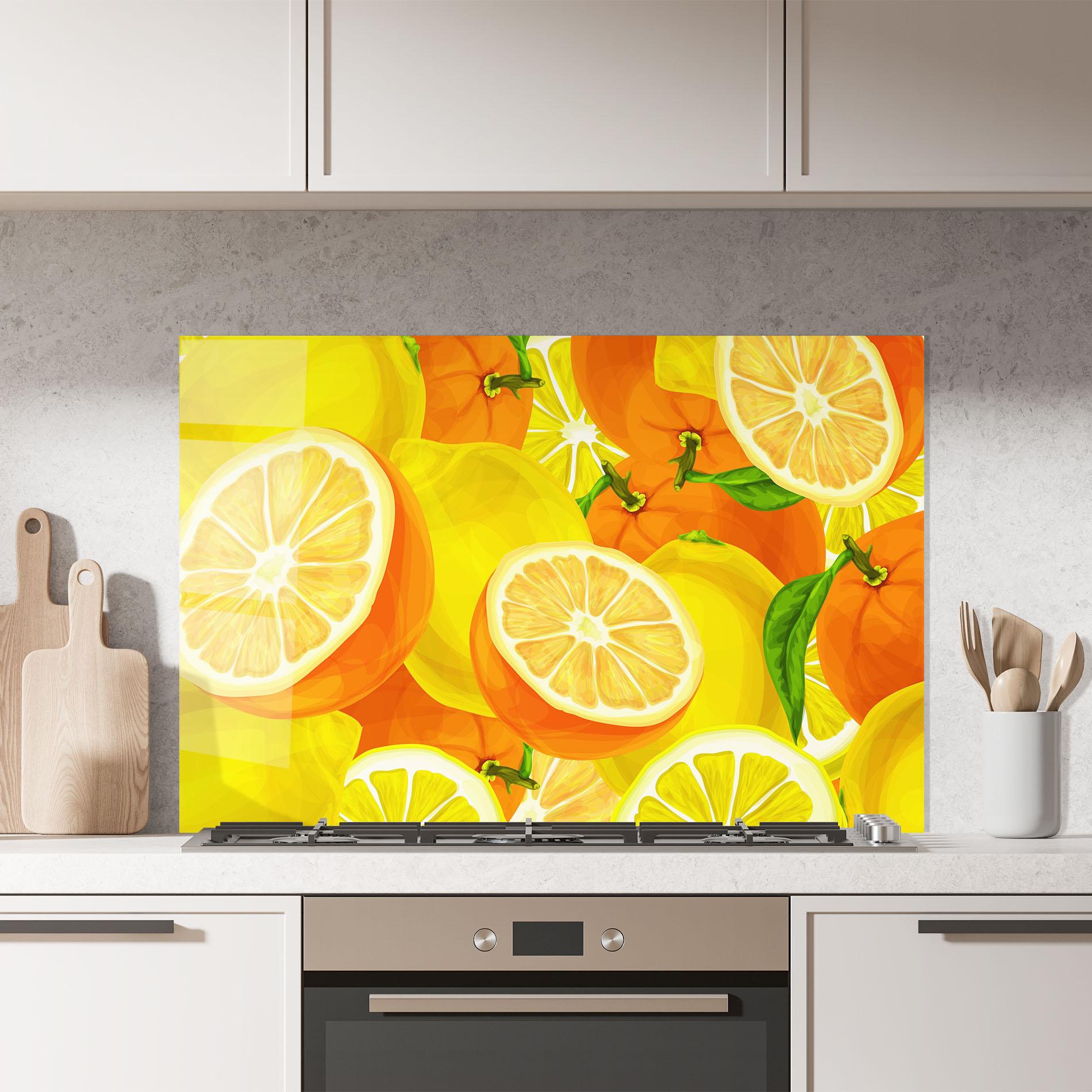 Panou Sticla Bucatarie Juicy Orange mockup 7