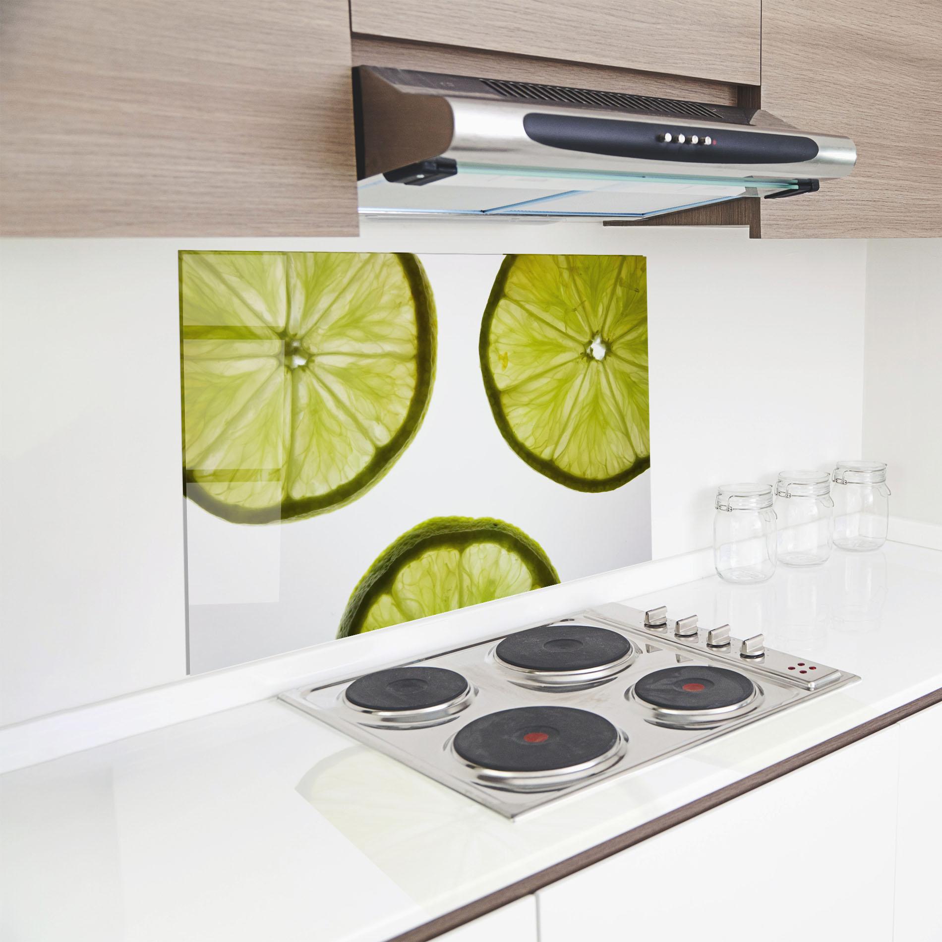 Panou Sticla Bucatarie Lime Slice mockup 8