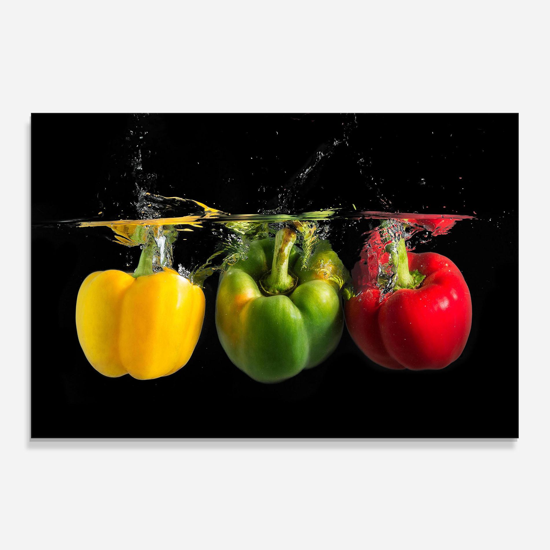 Panou Sticla Bucatarie Bellpepper Nice Splash mockup 0