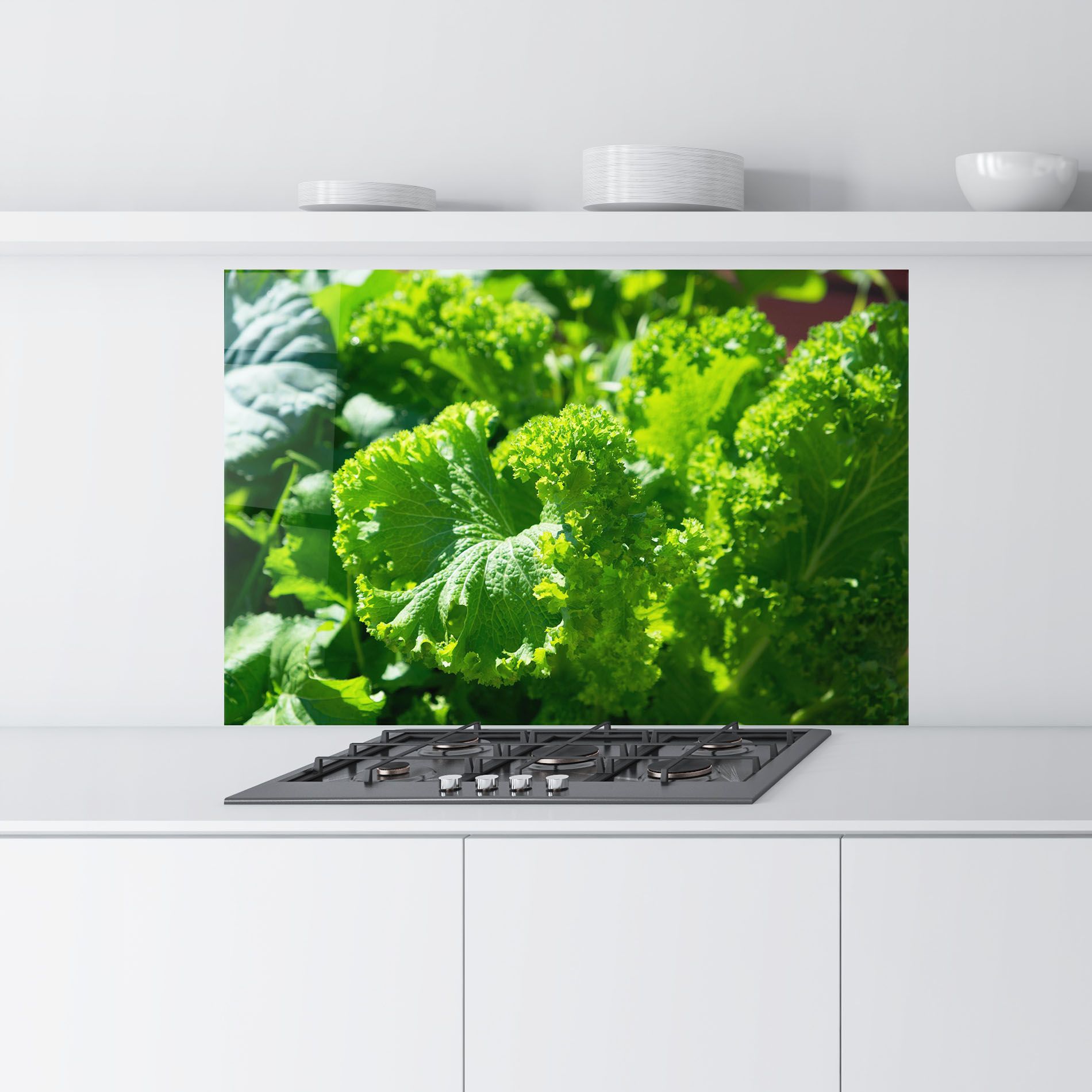 Preetty Green Lettuce mockup 9