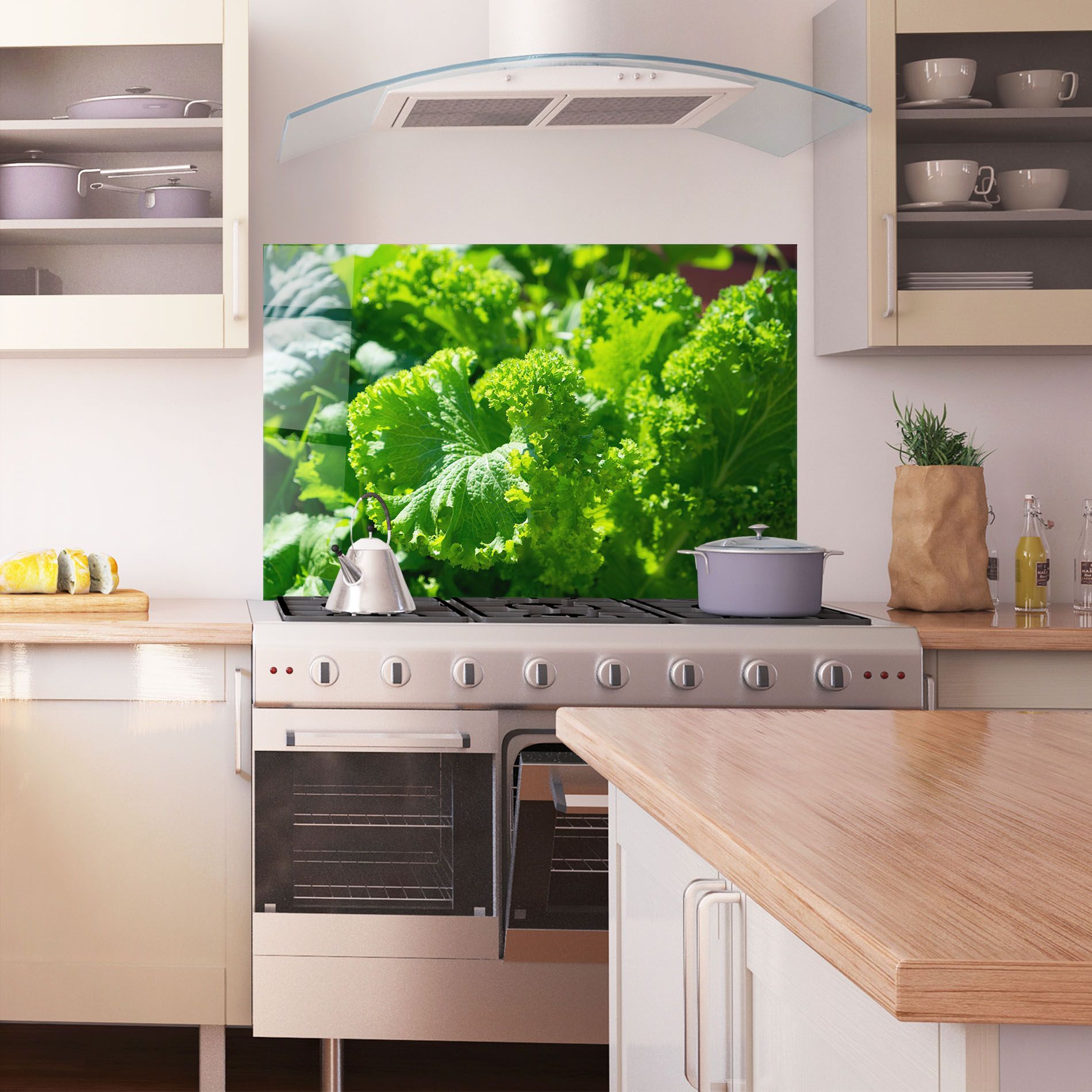 Preetty Green Lettuce mockup 1