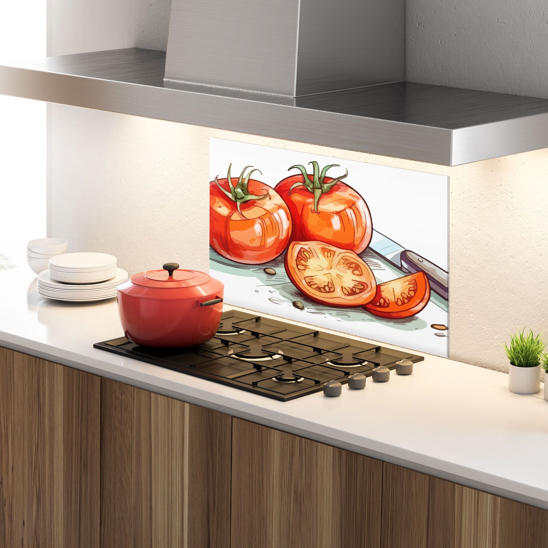 Drawing Tomato Art mockup 4