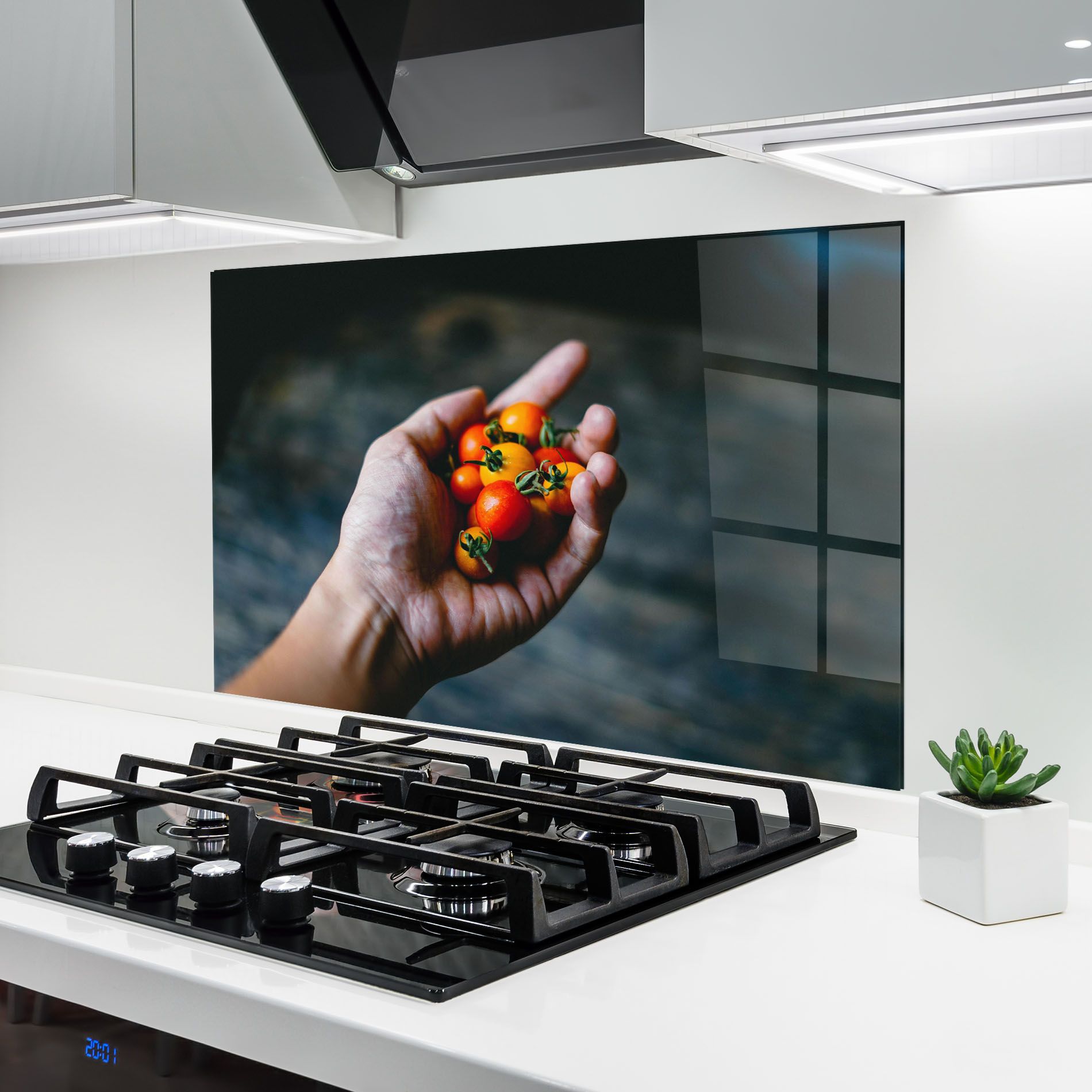 Holding Small Cherry mockup 6