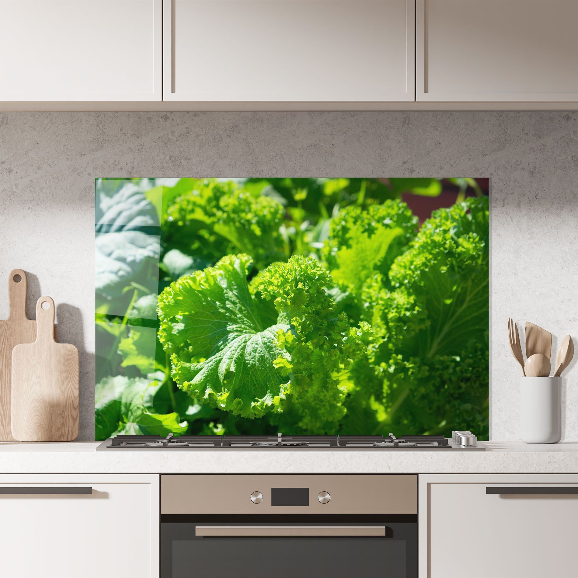 Preetty Green Lettuce mockup 7