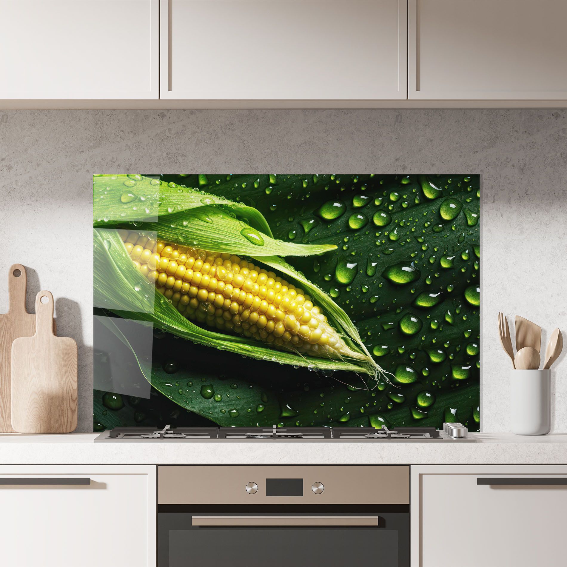 Rainy Clean Corn mockup 7