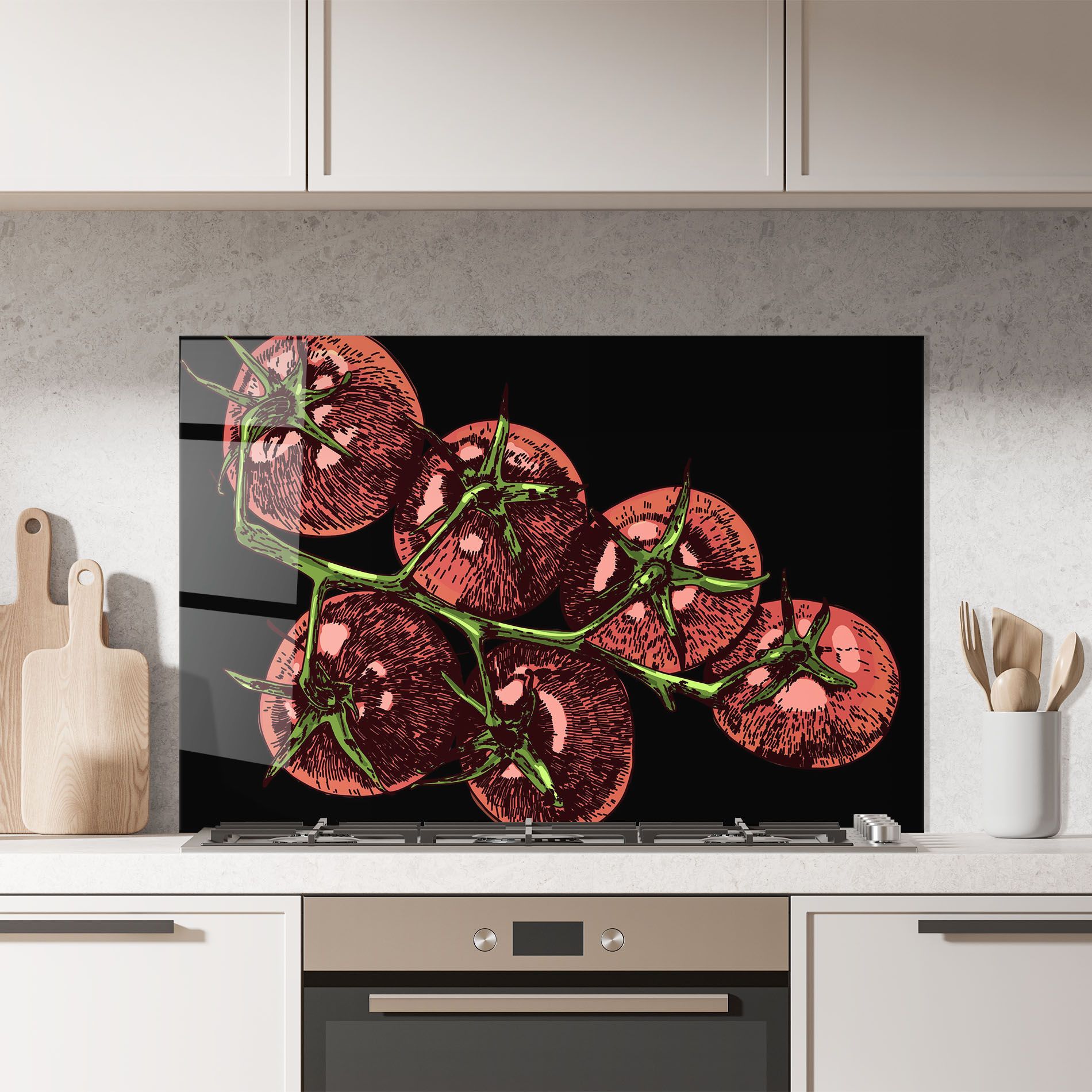 Red Pastel Tomato mockup 7