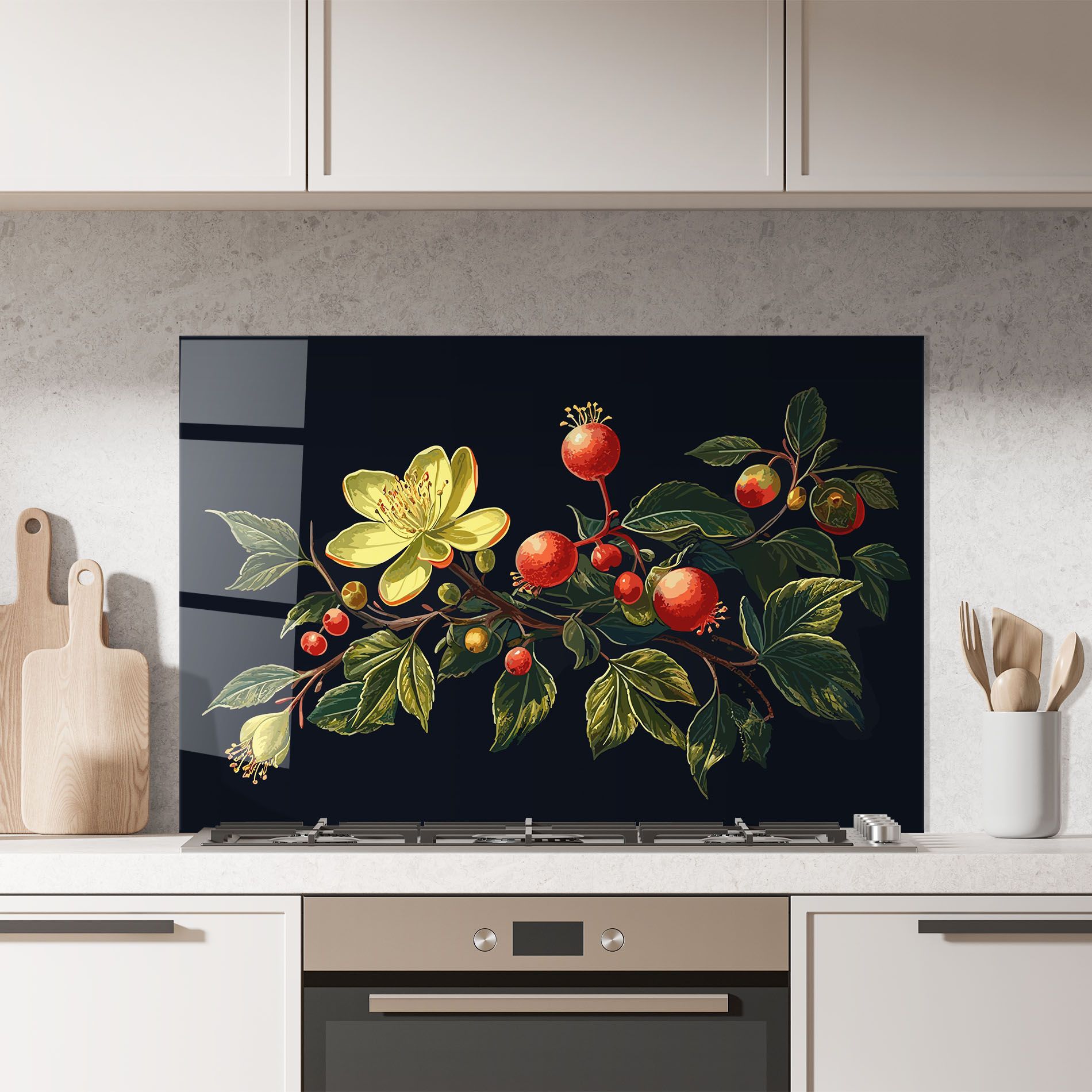 Yellow Flower Food mockup 7