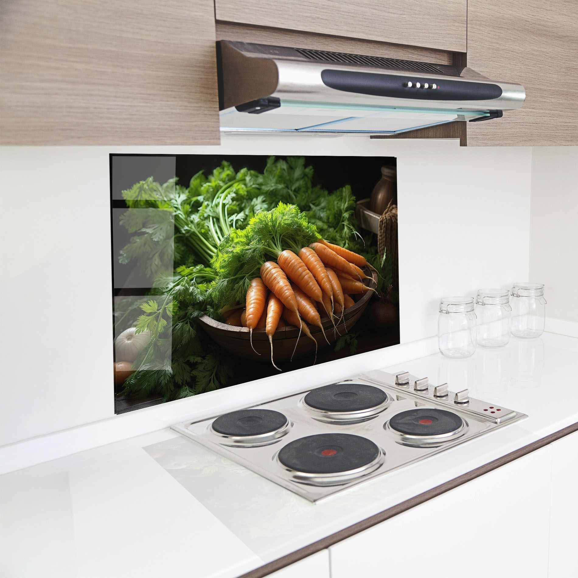 Fresh Carrots Basket mockup 8