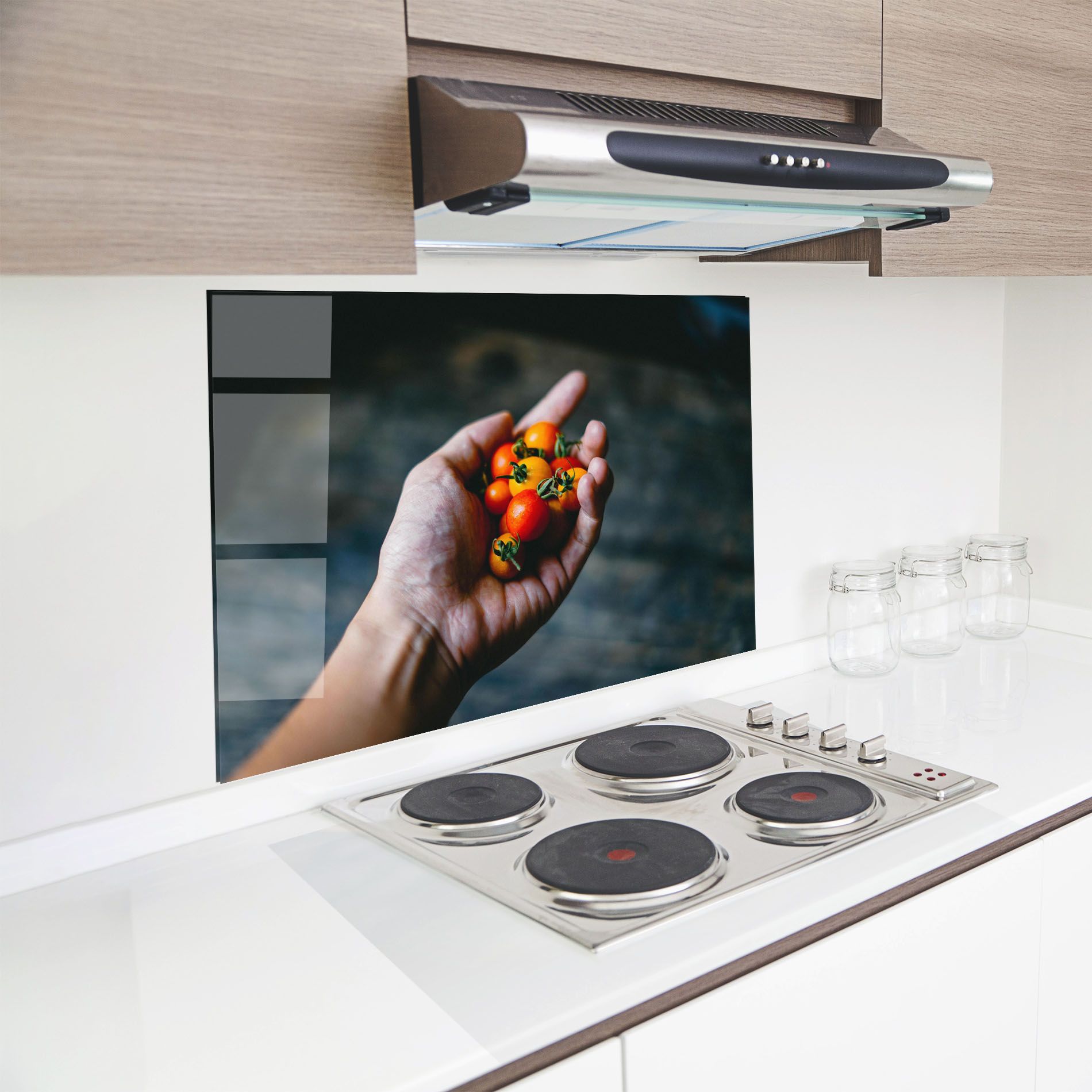 Holding Small Cherry mockup 8