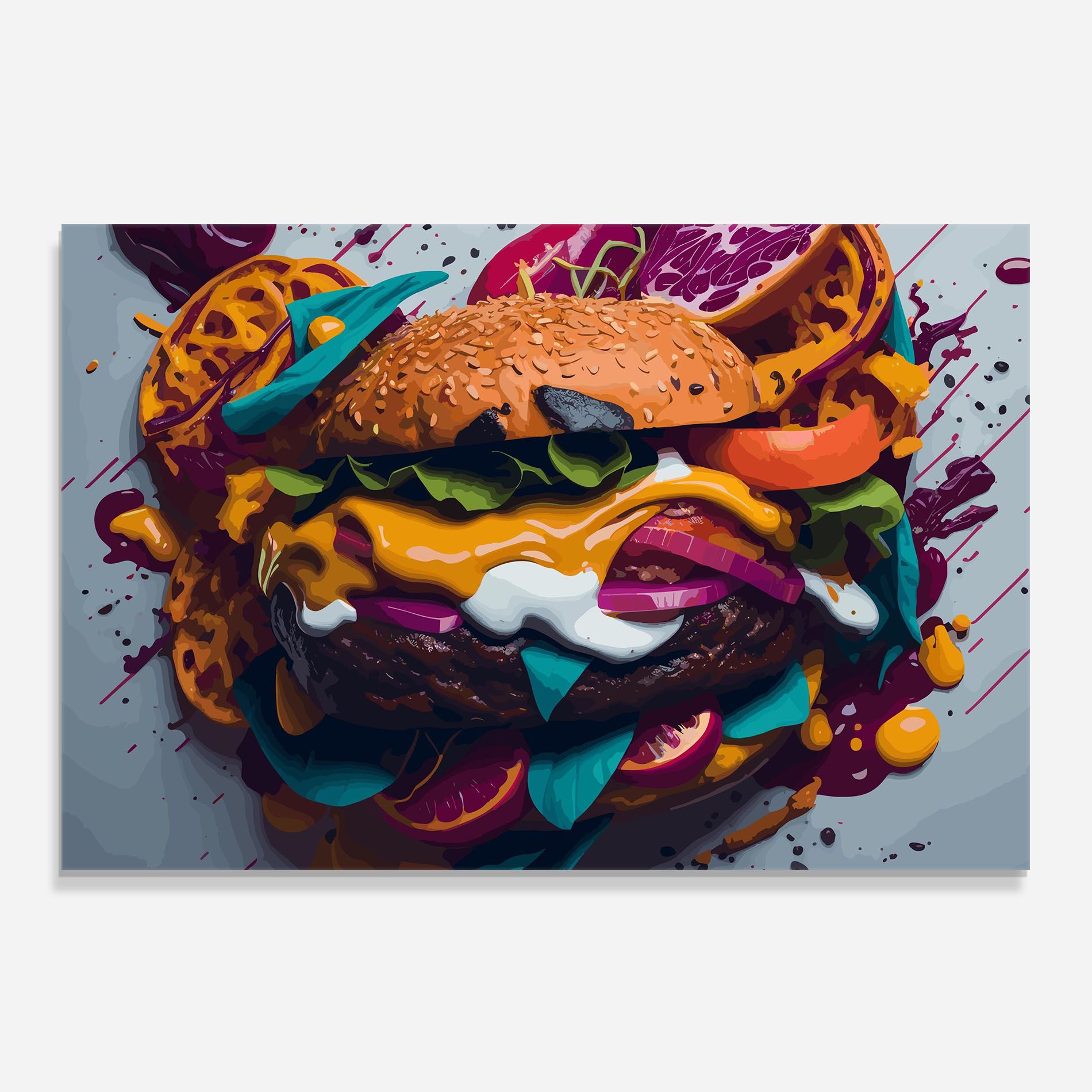Burger Color Mix mockup 0