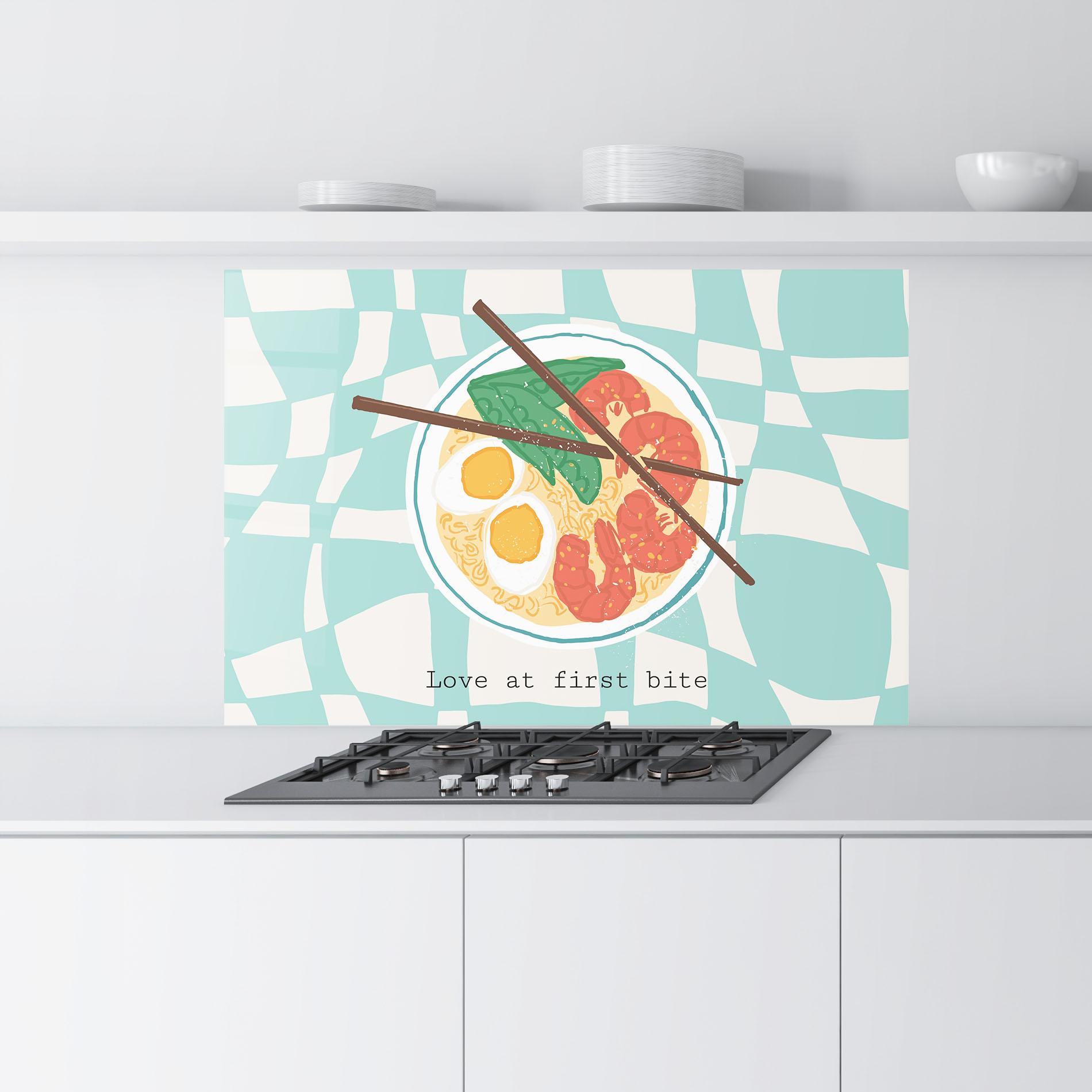 Panou Sticla Bucatarie Food Love mockup 9
