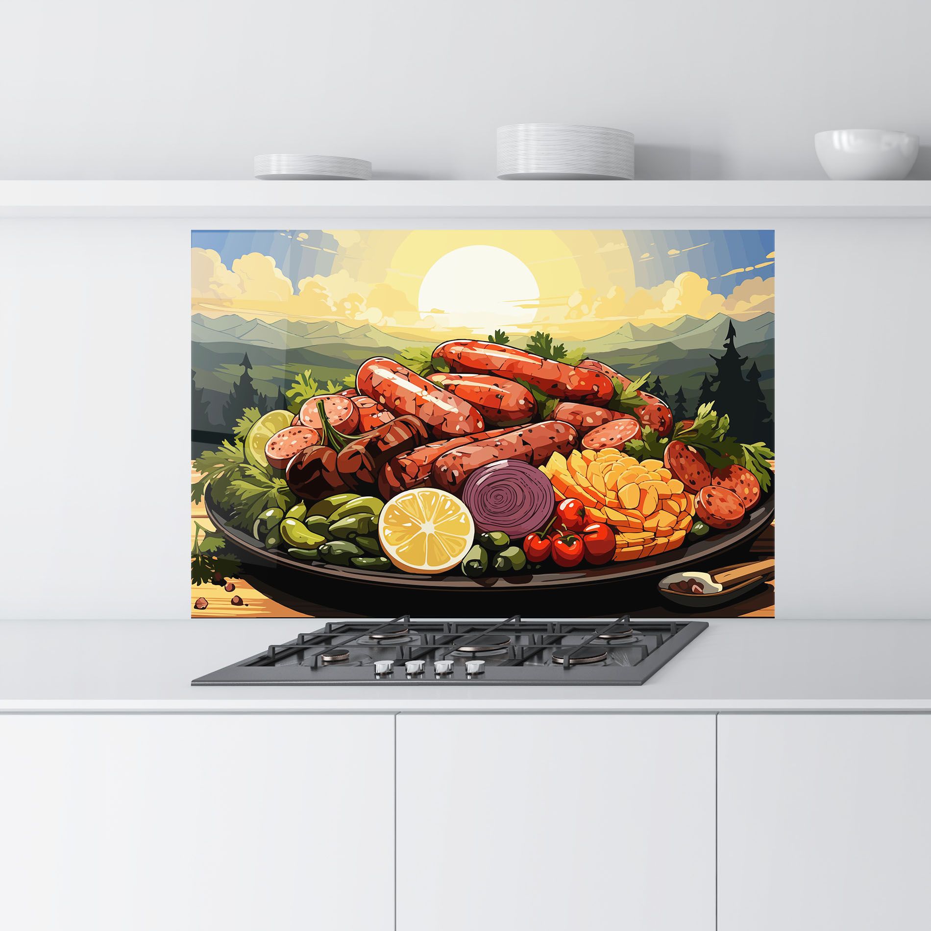 Sunset Sousages mockup 9