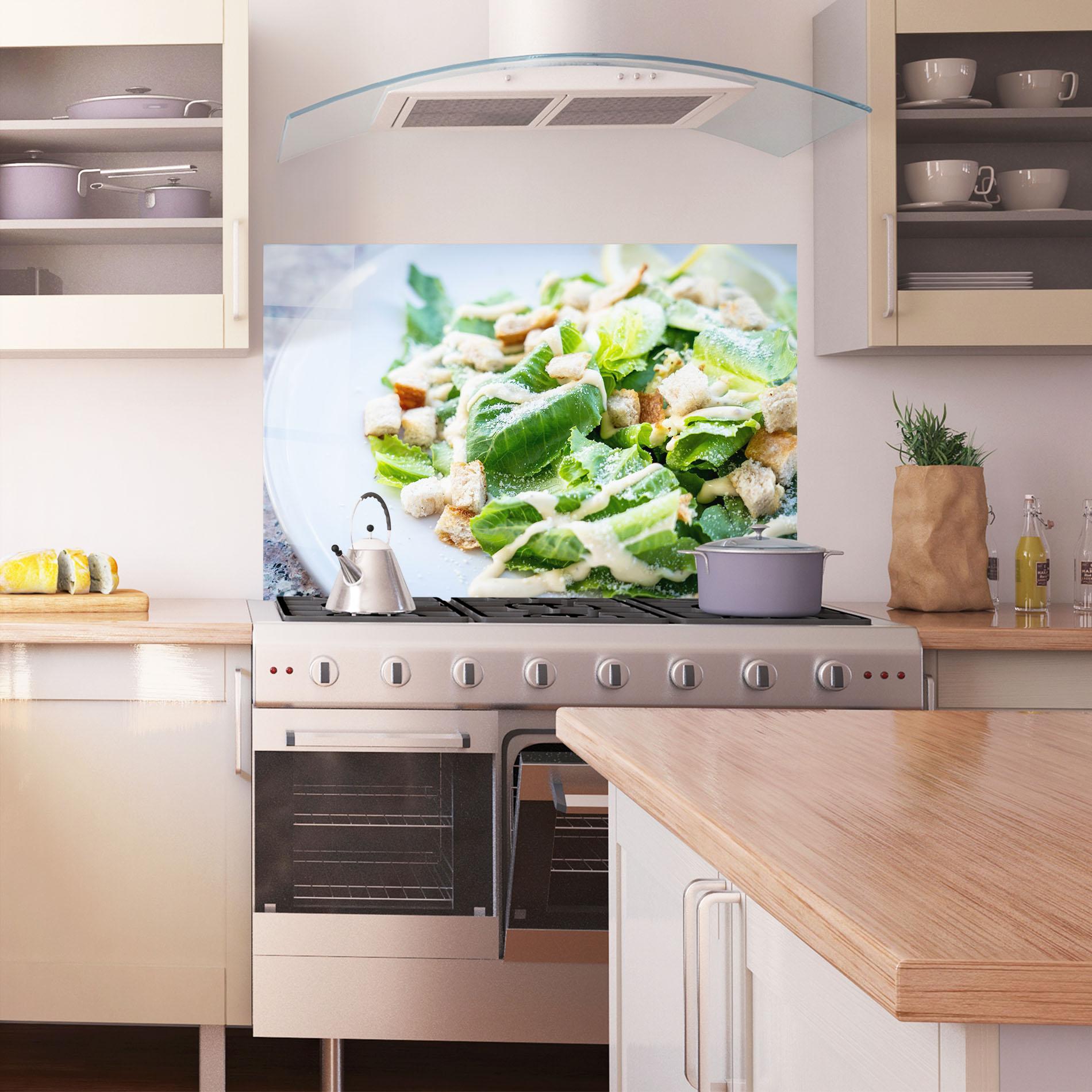 Panou Sticla Bucatarie Salad mockup 1