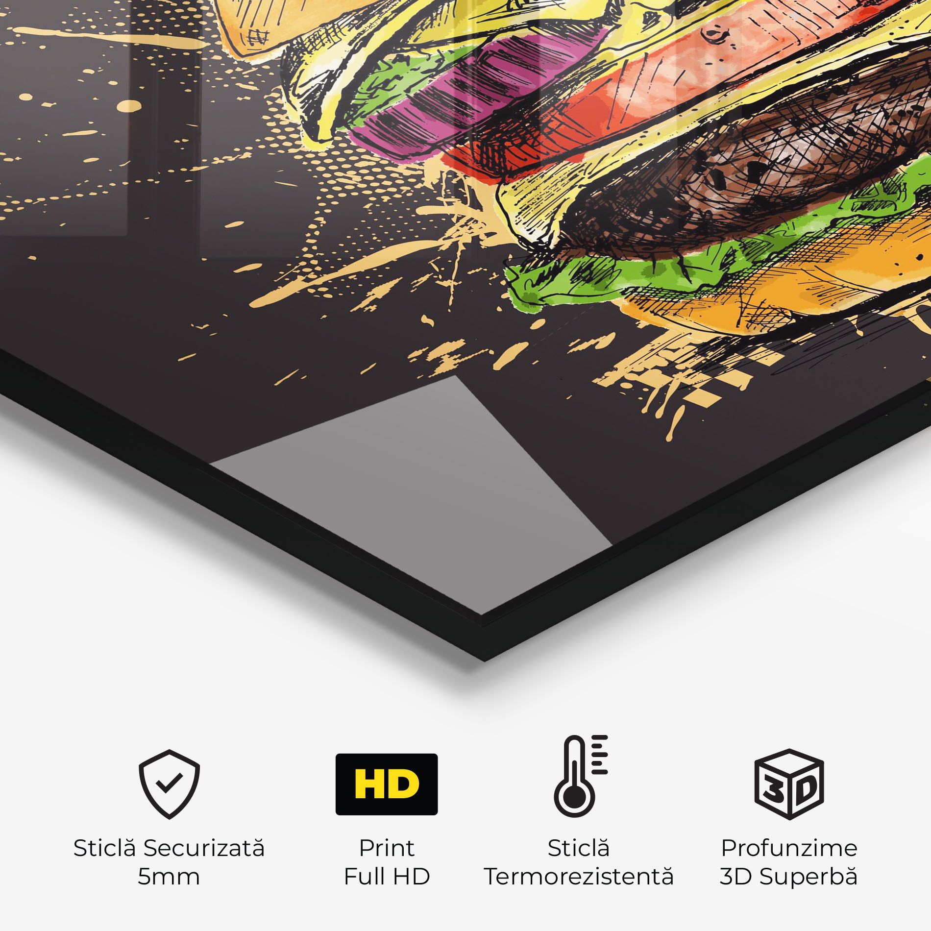 Burger Drawing mockup 2