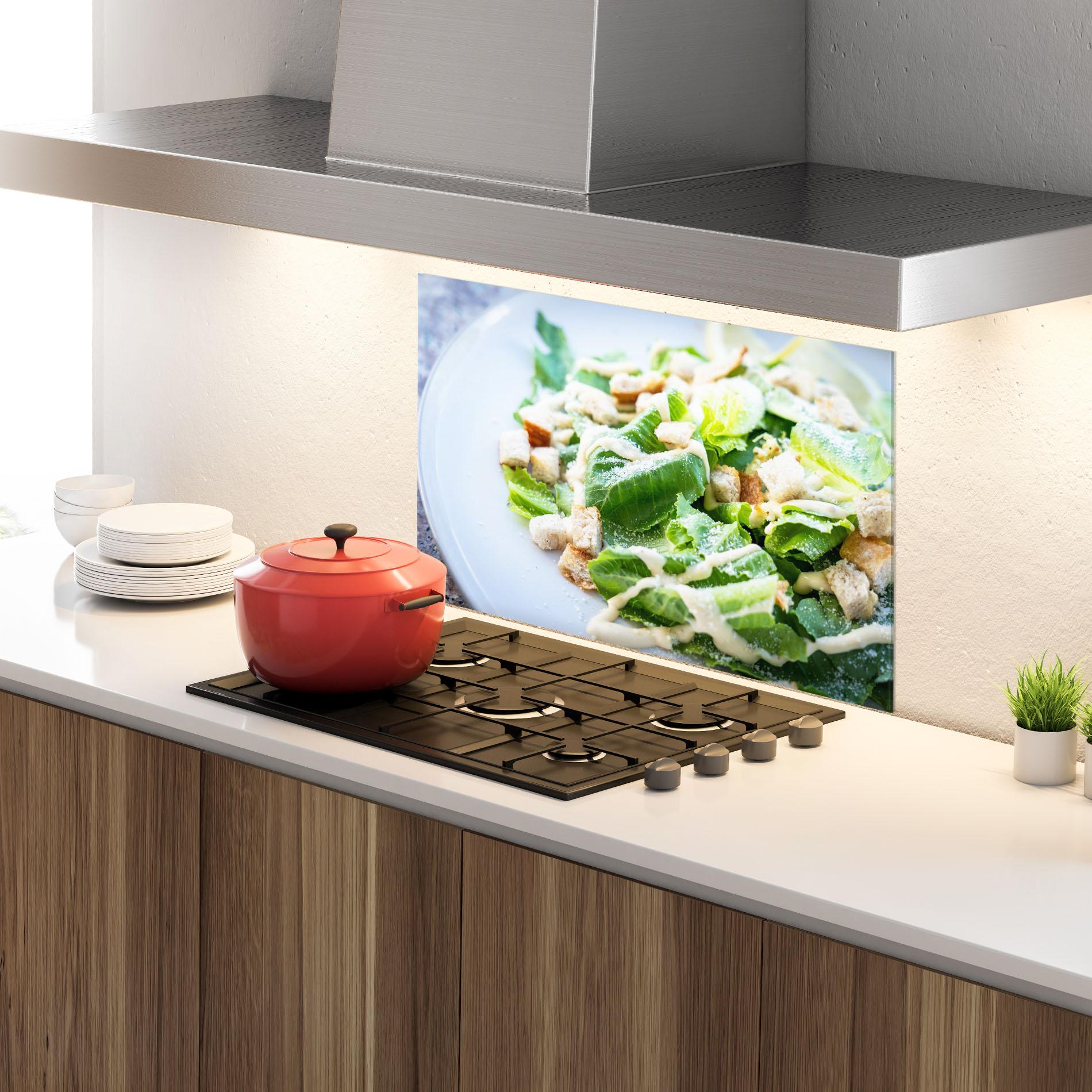 Panou Sticla Bucatarie Salad mockup 4