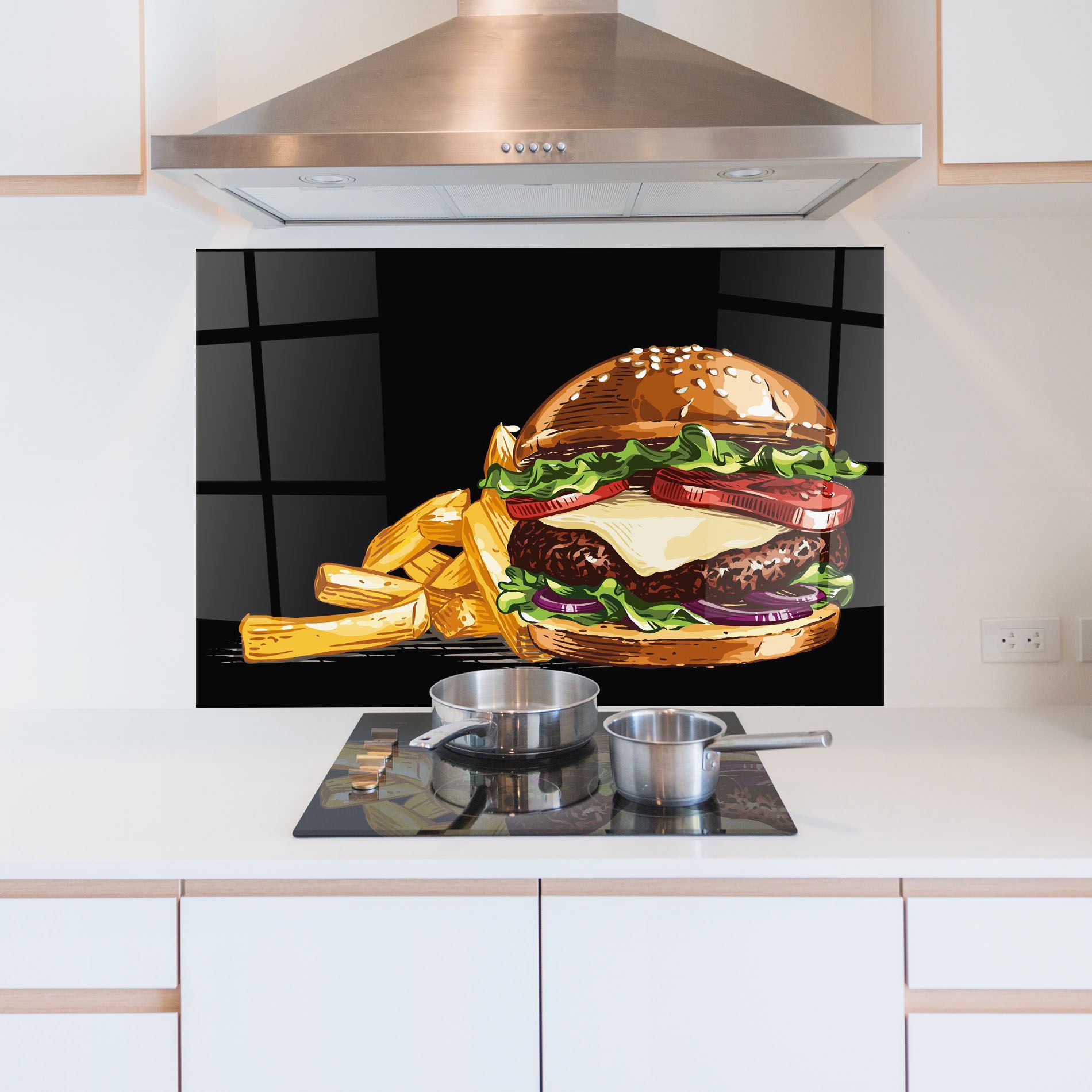 Burger Fries mockup 5