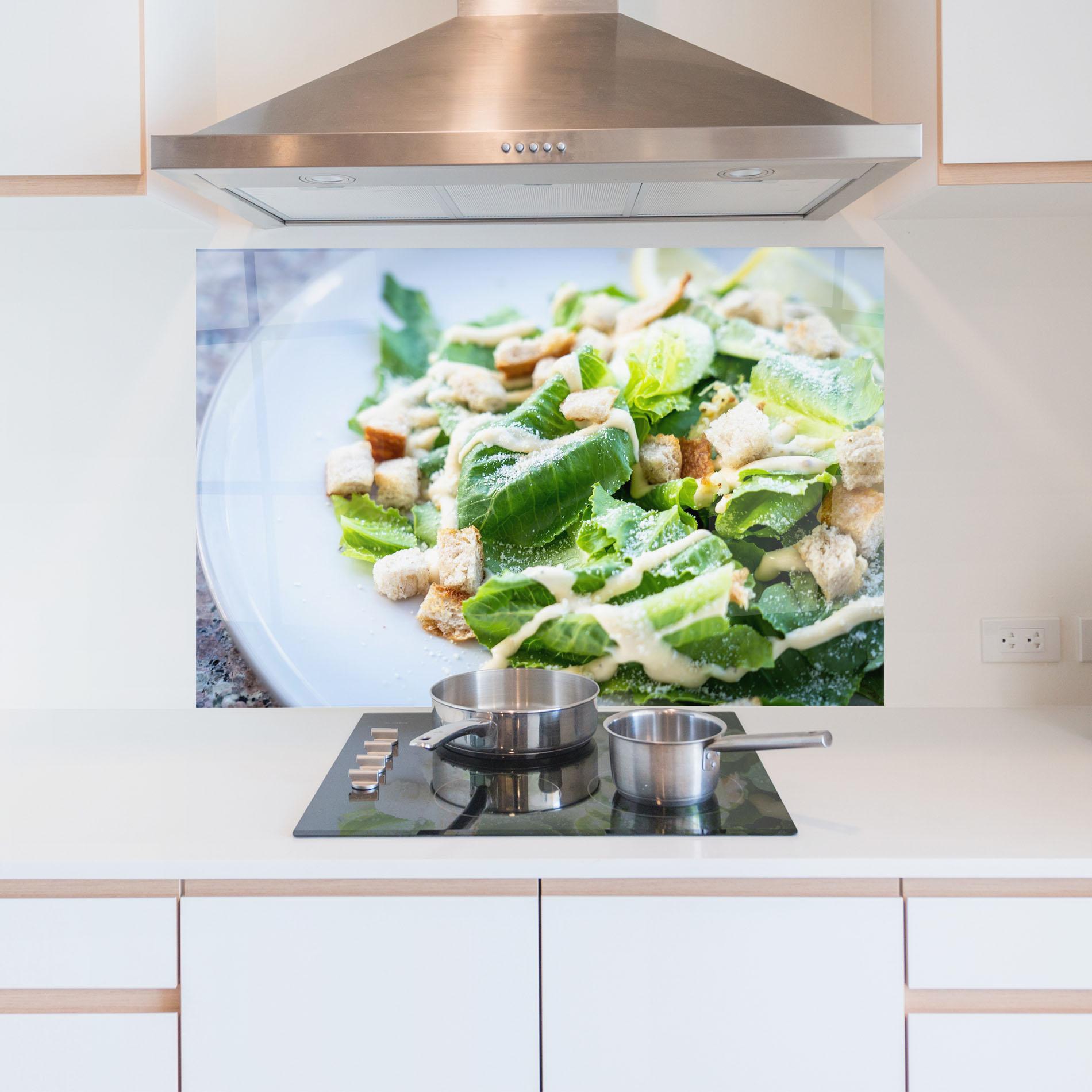 Panou Sticla Bucatarie Salad mockup 5