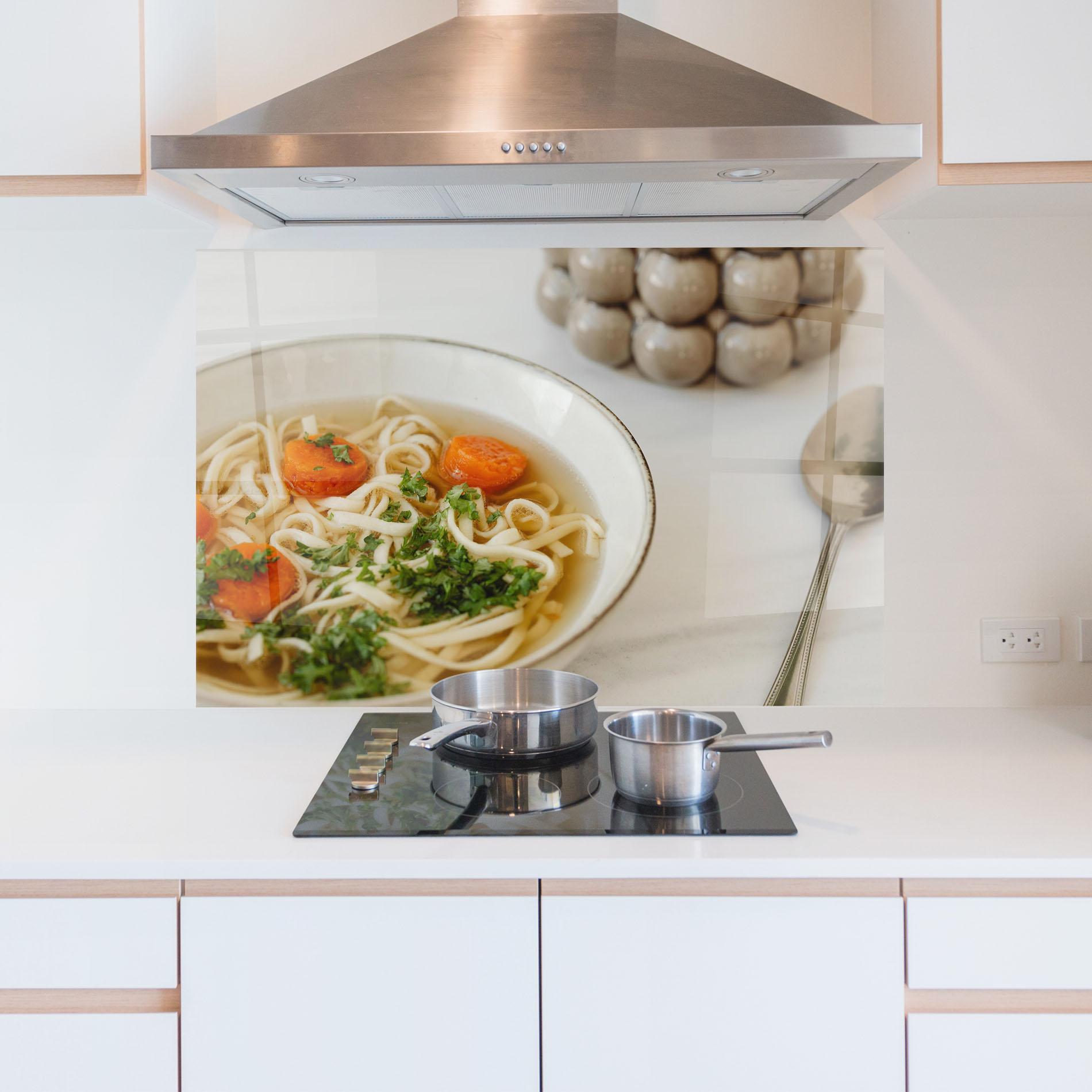 Panou Sticla Bucatarie Soup mockup 5