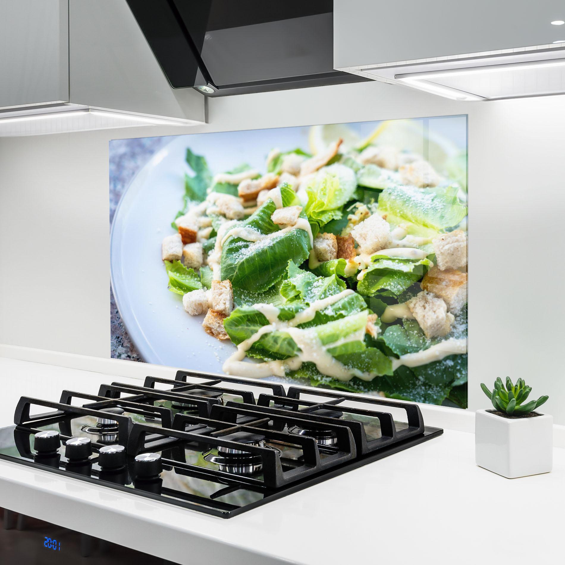 Panou Sticla Bucatarie Salad mockup 6