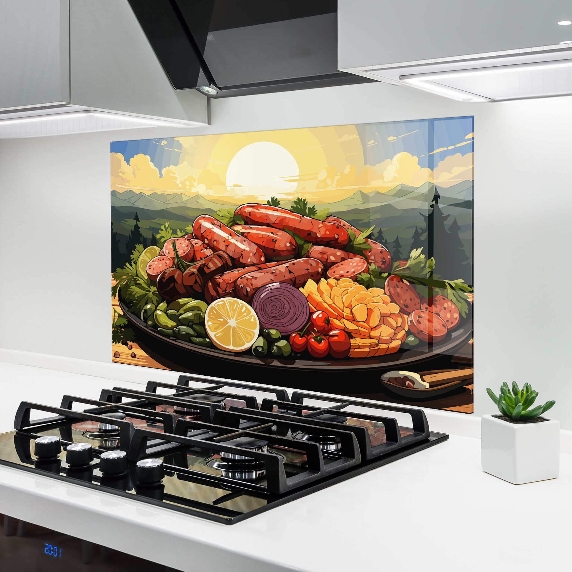 Sunset Sousages mockup 6