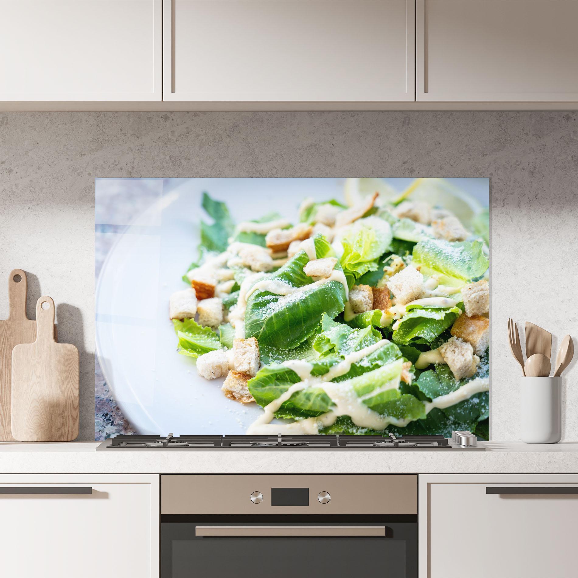 Panou Sticla Bucatarie Salad mockup 7