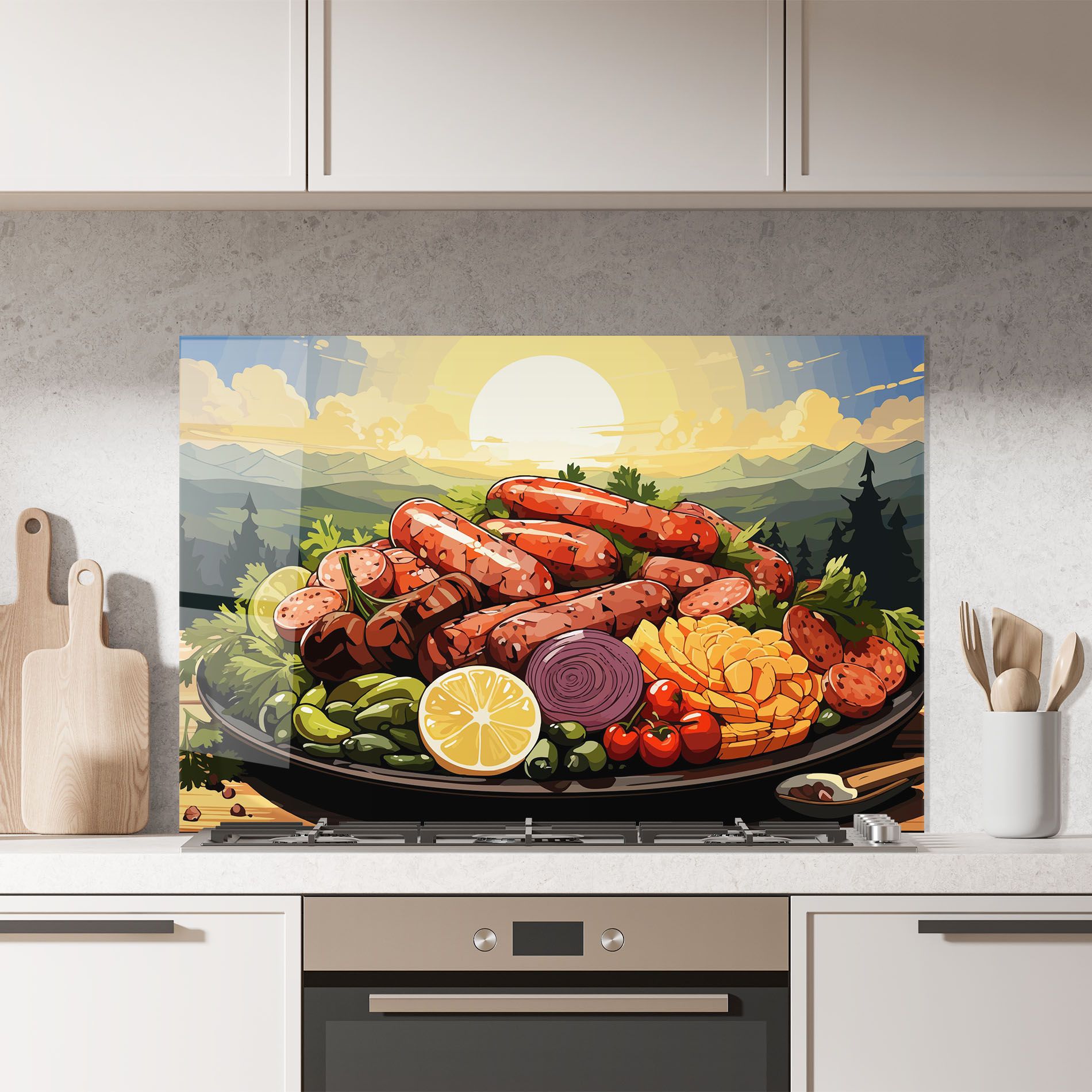 Sunset Sousages mockup 7