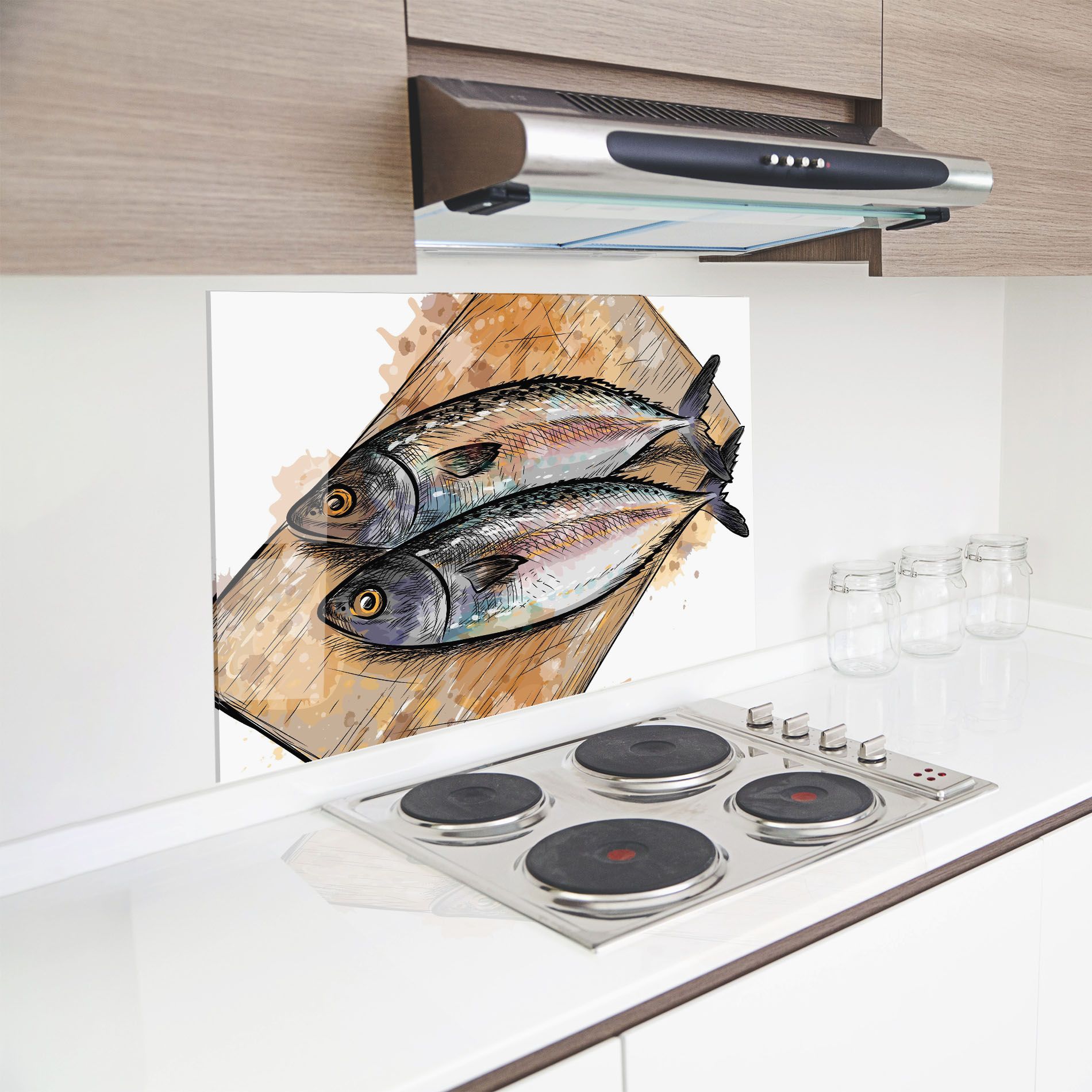 Grilled Fish mockup 8