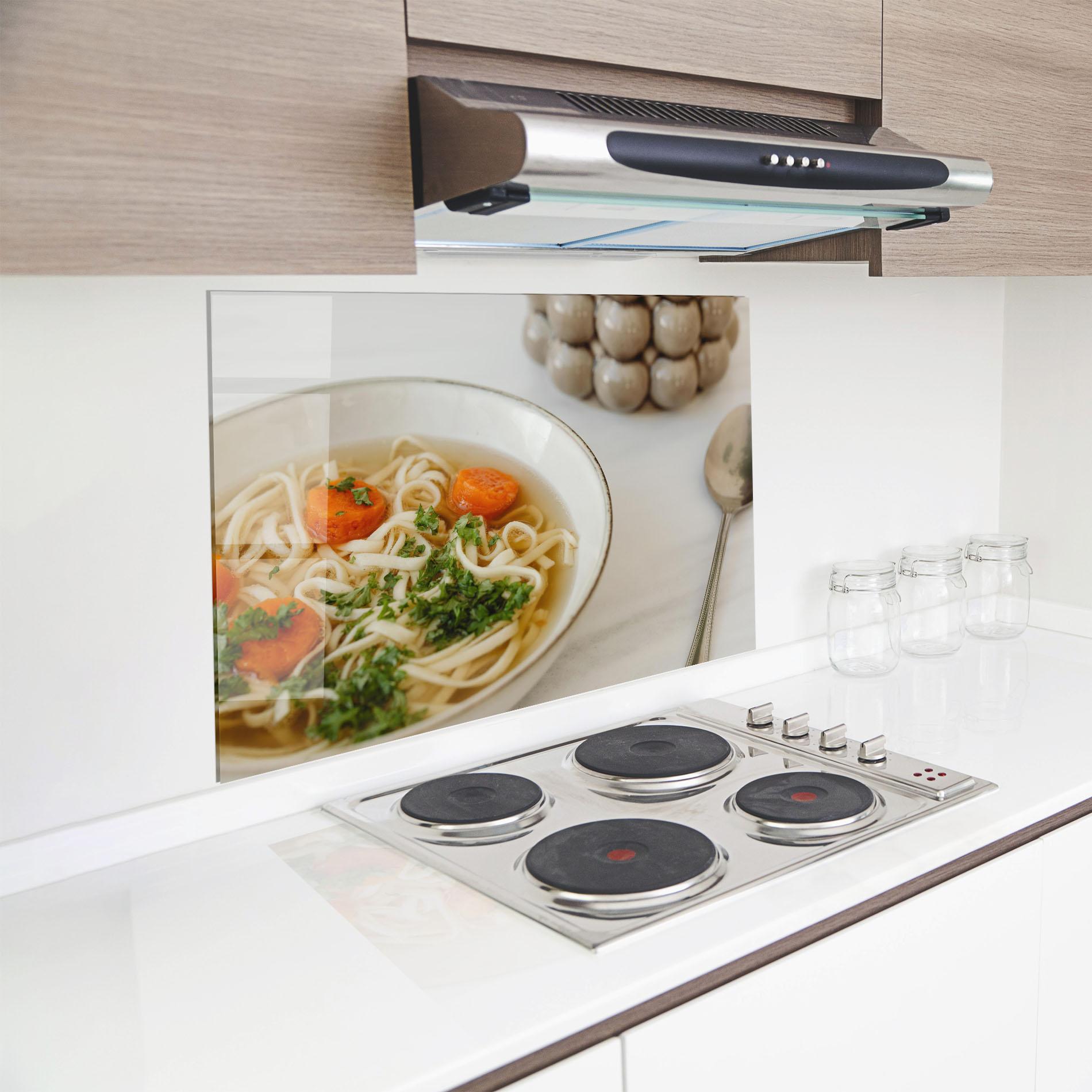 Panou Sticla Bucatarie Soup mockup 8