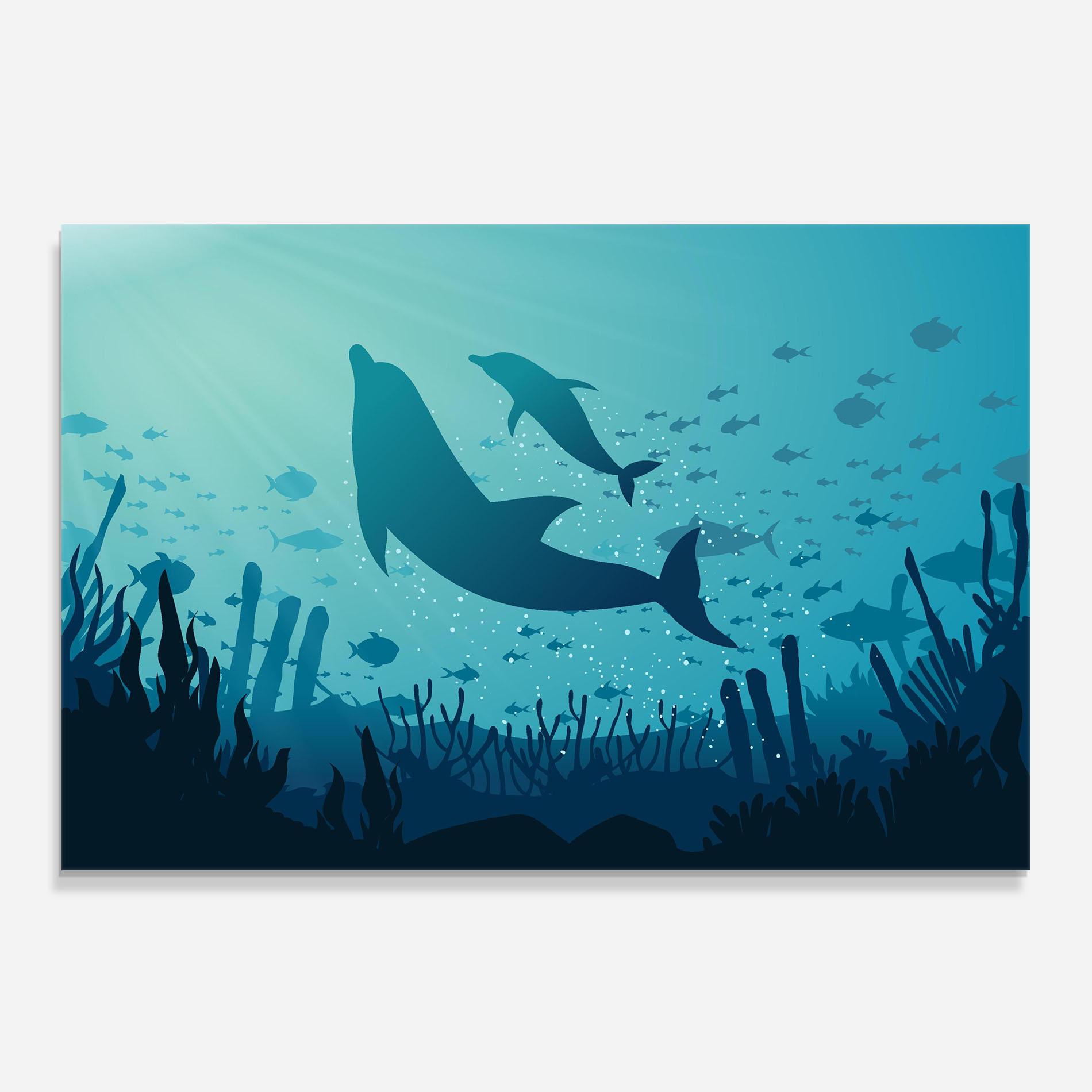 Panou Sticla Bucatarie Blue Ocean mockup 0