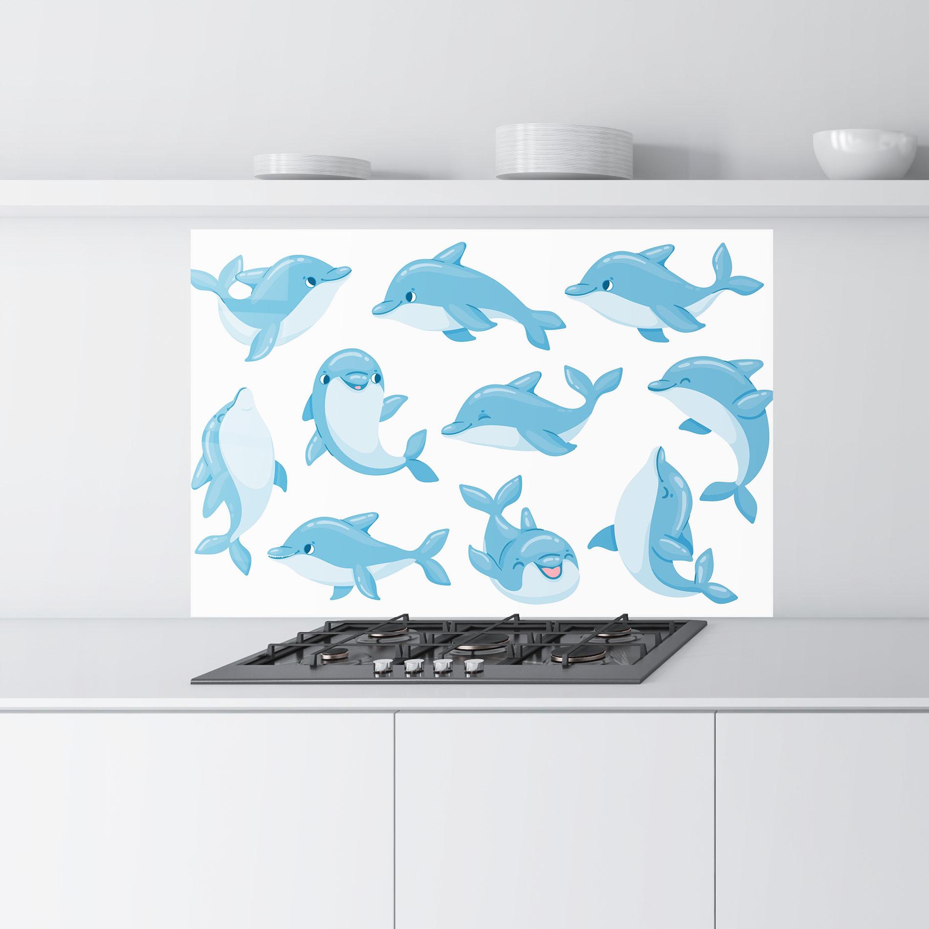 Panou Sticla Bucatarie Dolphin mockup 9