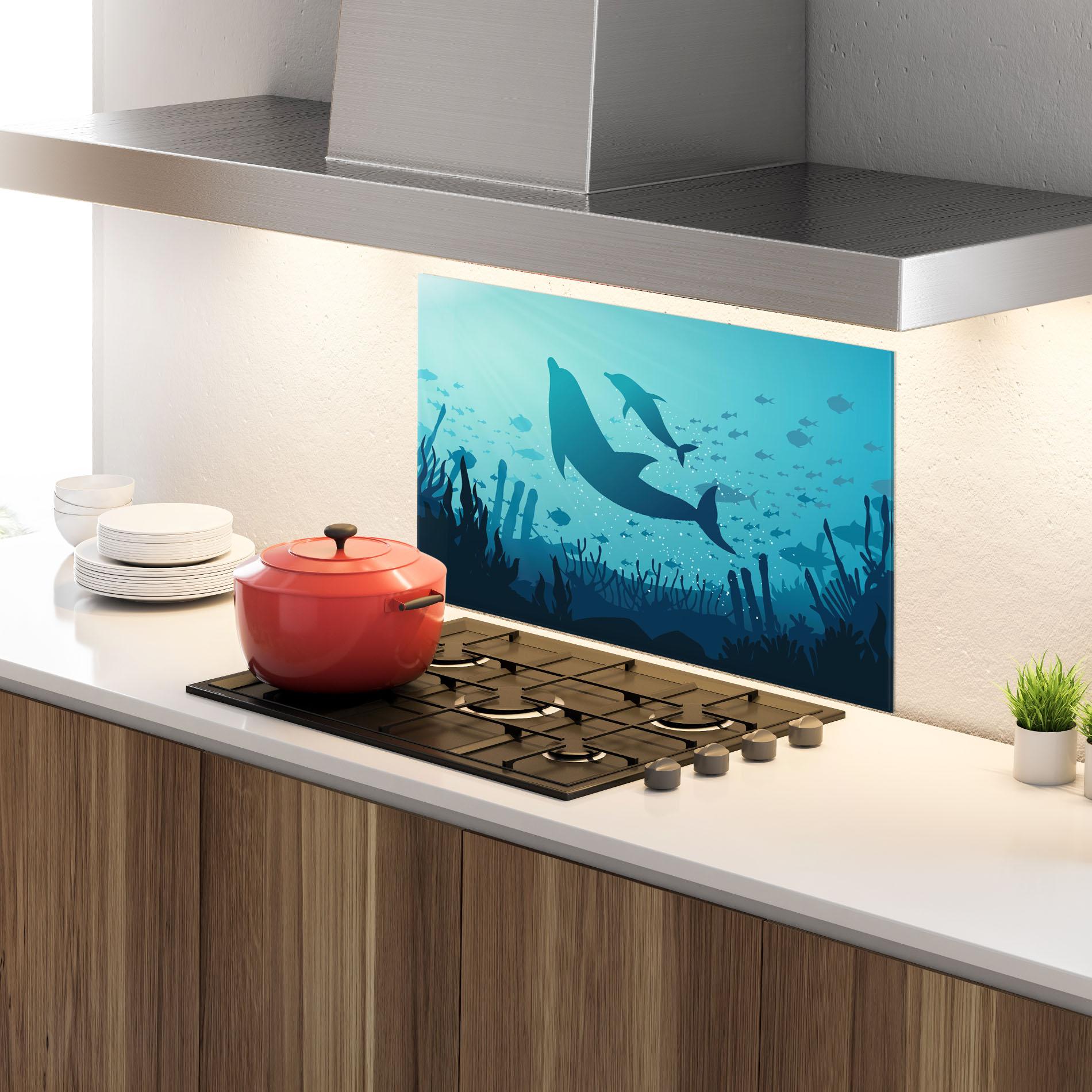 Panou Sticla Bucatarie Blue Ocean mockup 4