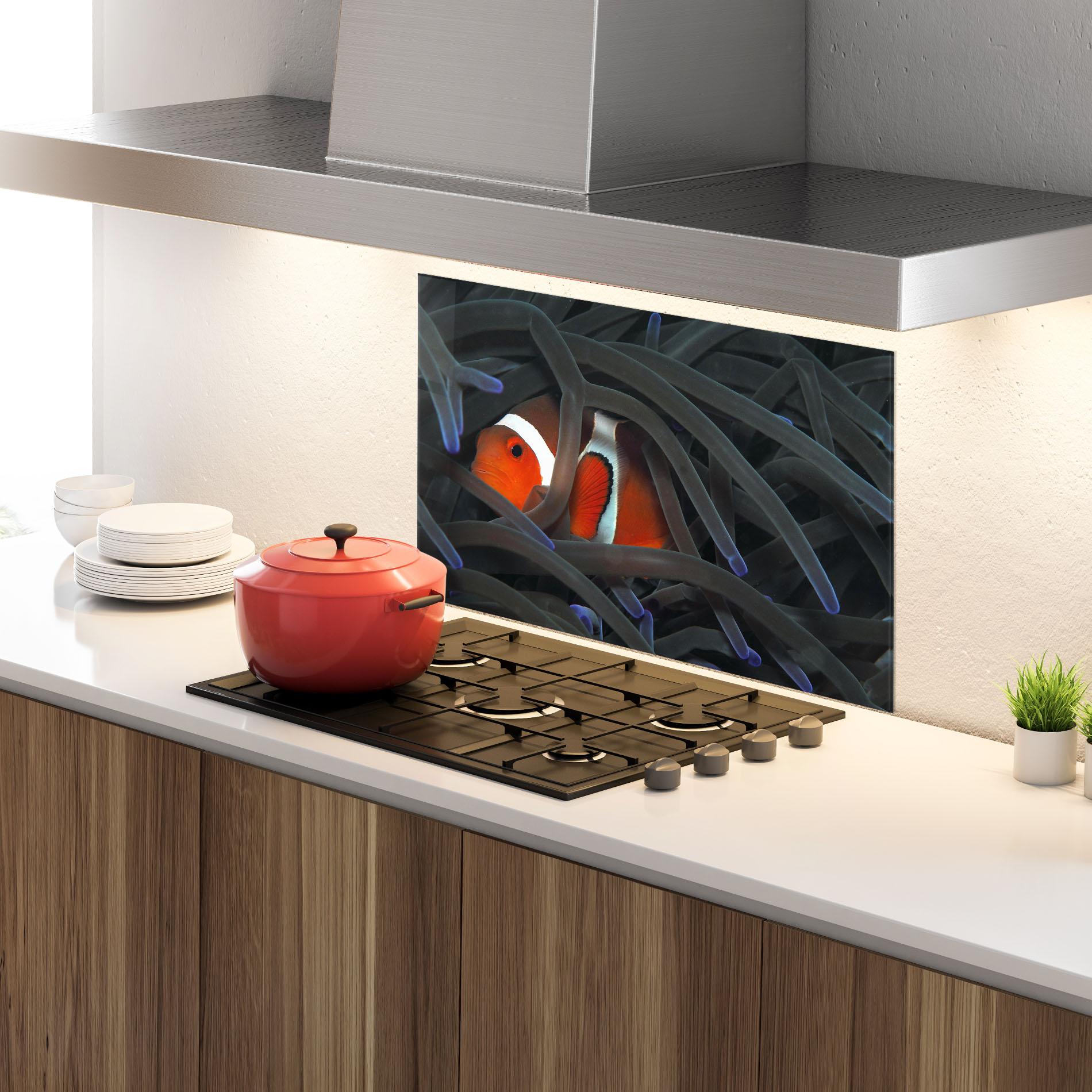 Panou Sticla Bucatarie Nemo Hiding mockup 4