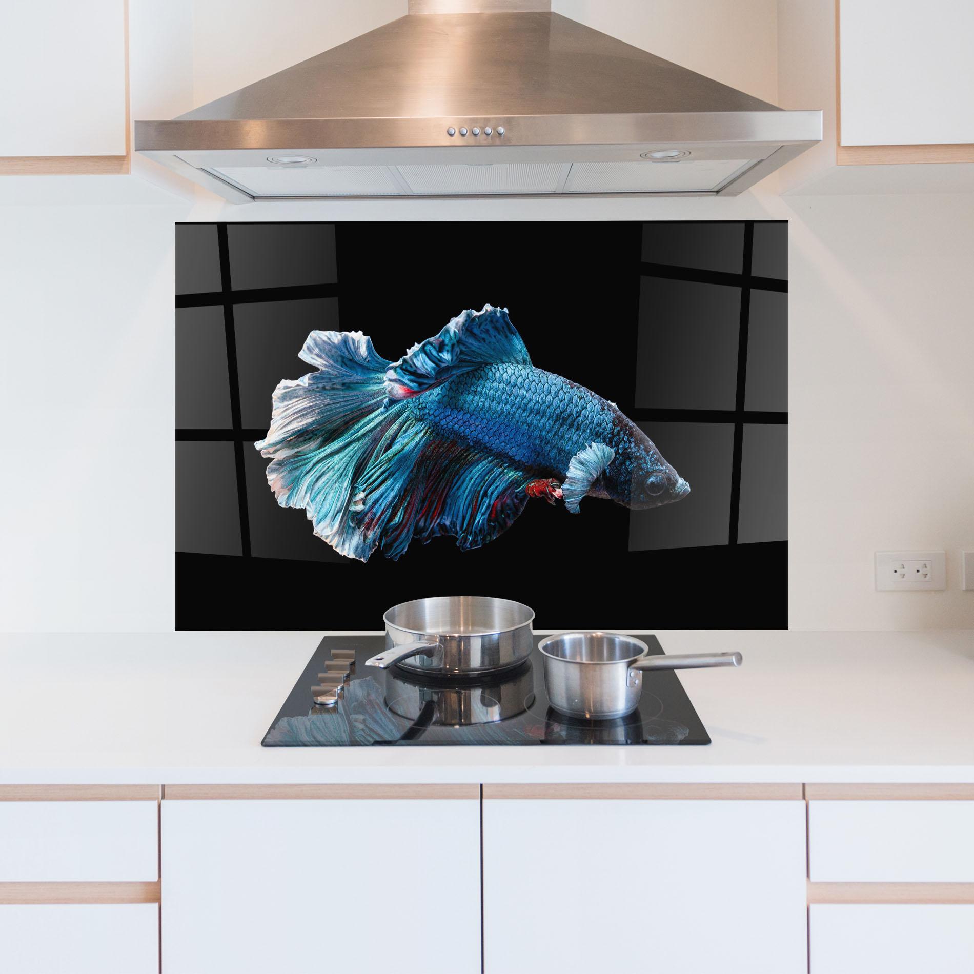 Panou Sticla Bucatarie Blue Betta mockup 5