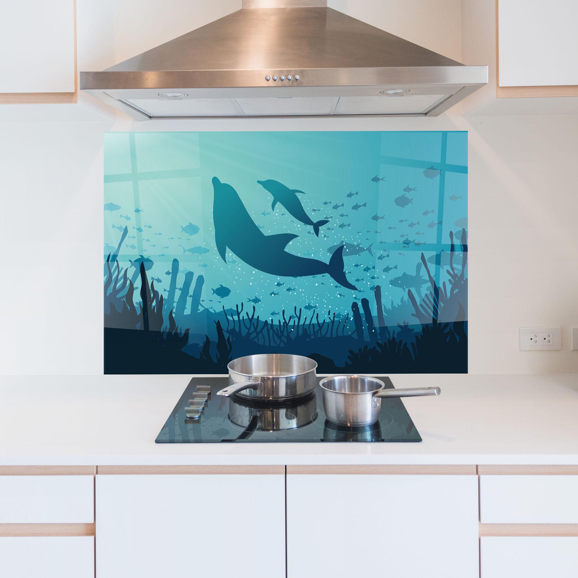 Panou Sticla Bucatarie Blue Ocean mockup 5