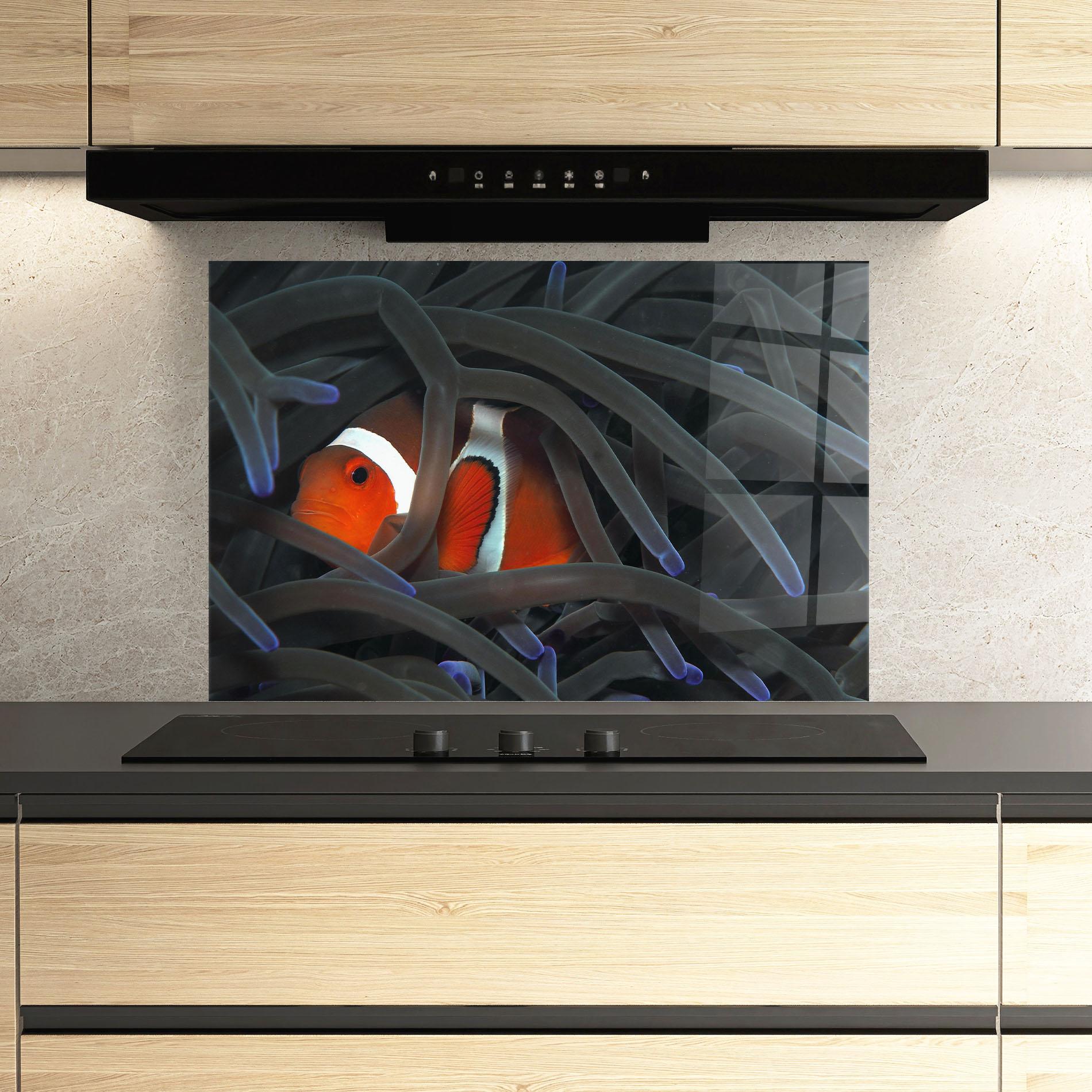 Panou Sticla Bucatarie Nemo Hiding mockup 3