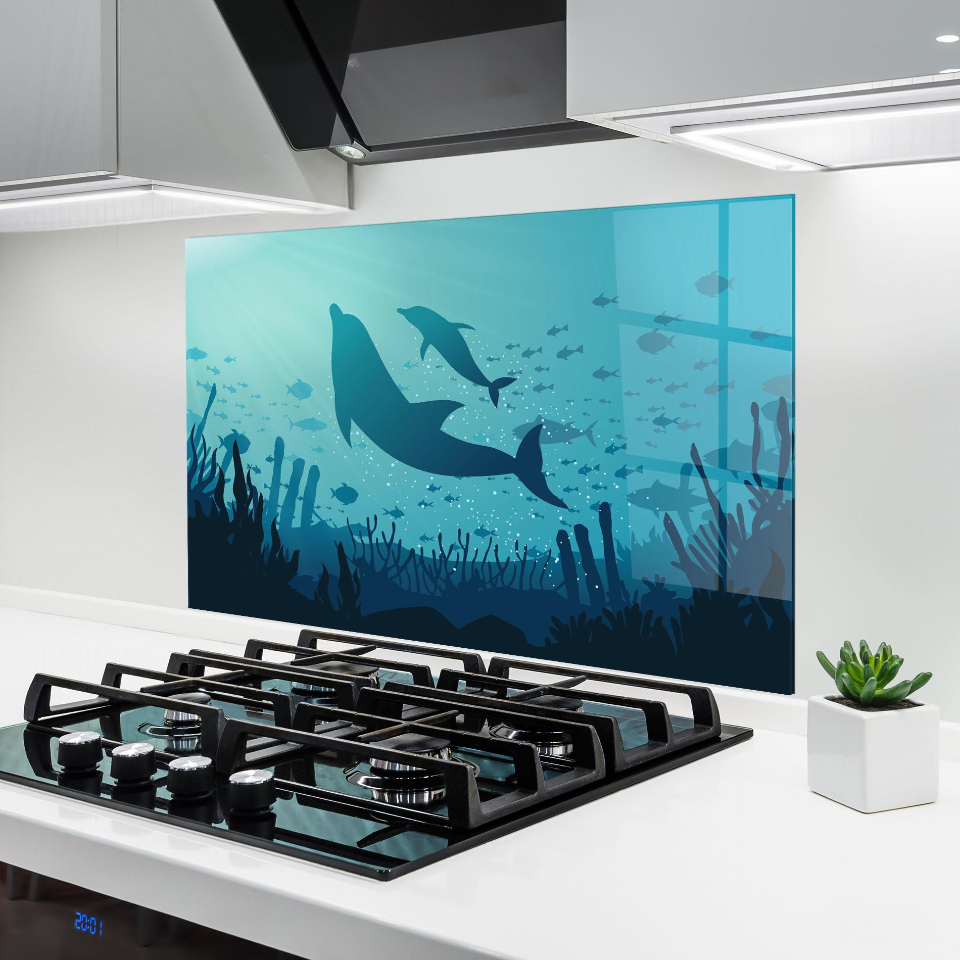 Panou Sticla Bucatarie Blue Ocean mockup 6