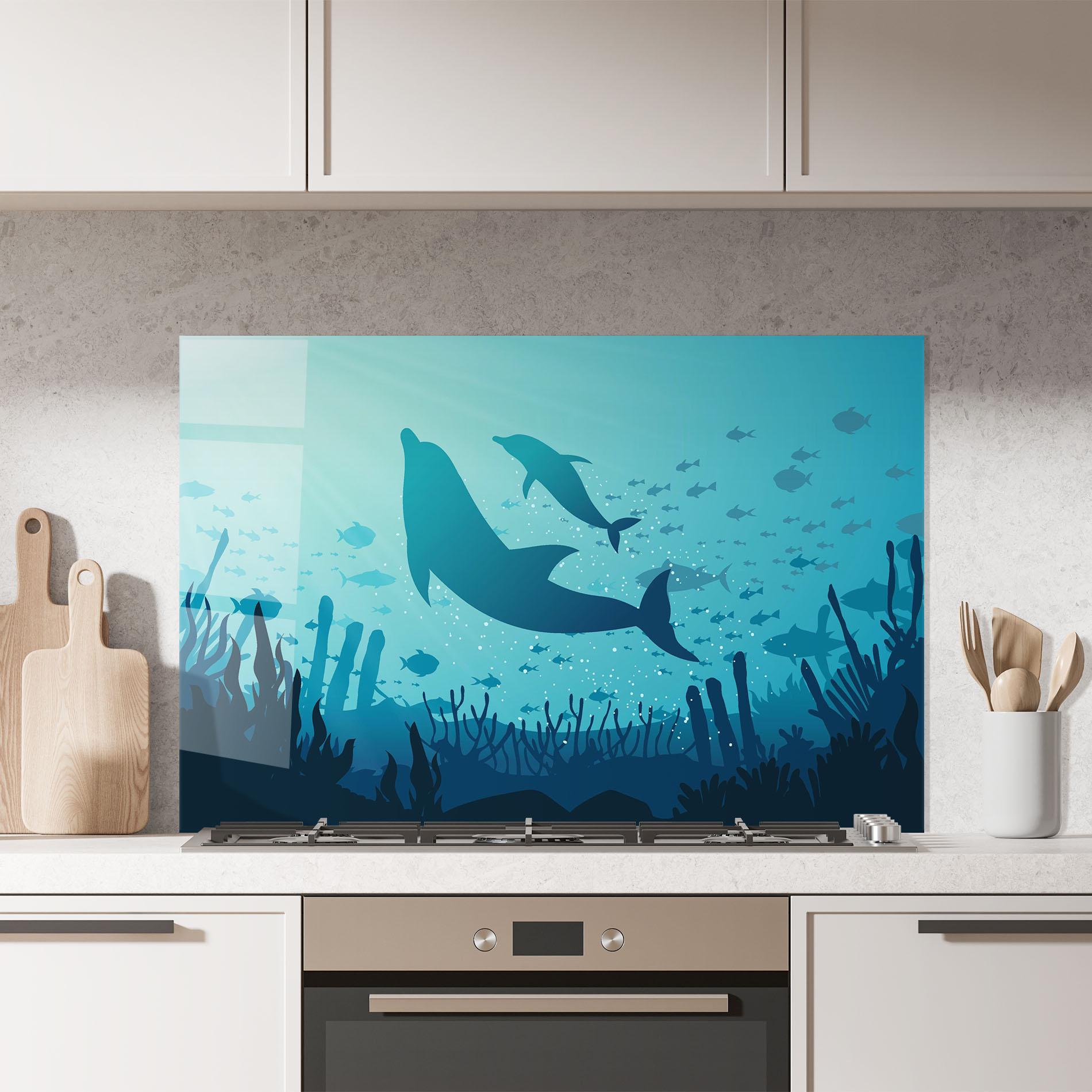 Panou Sticla Bucatarie Blue Ocean mockup 7