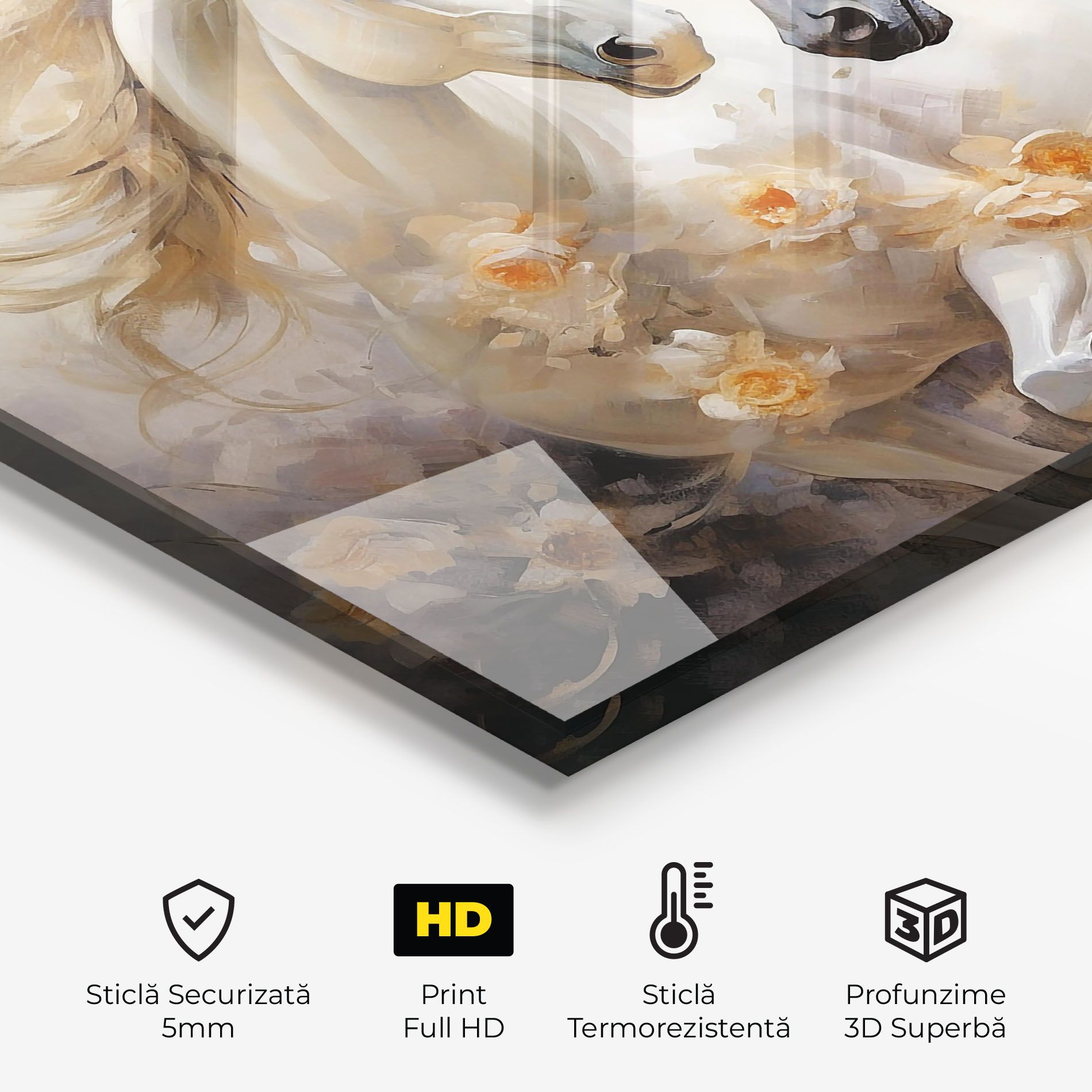 Black And White Horses mockup 2