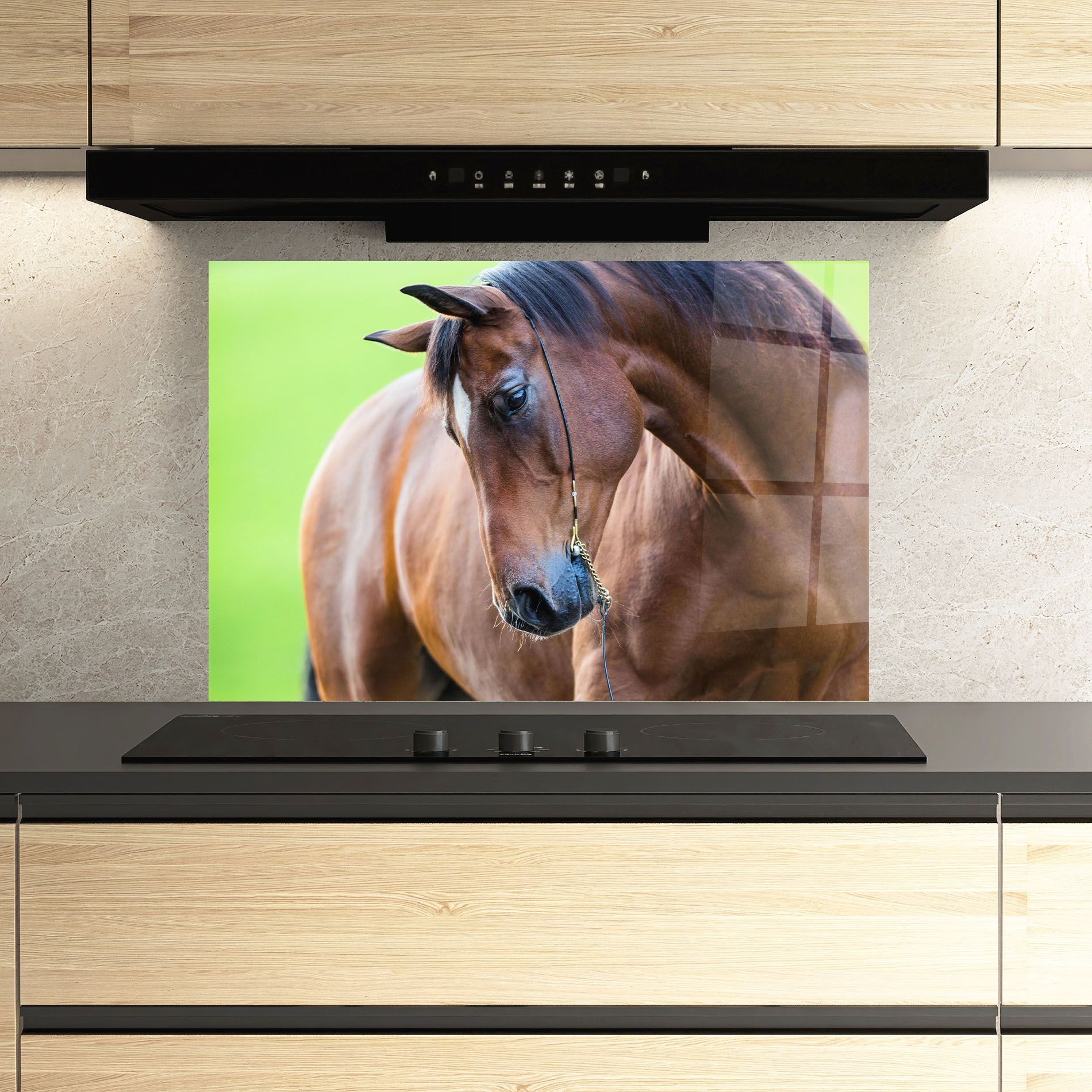 Horse Head Portrait mockup 3