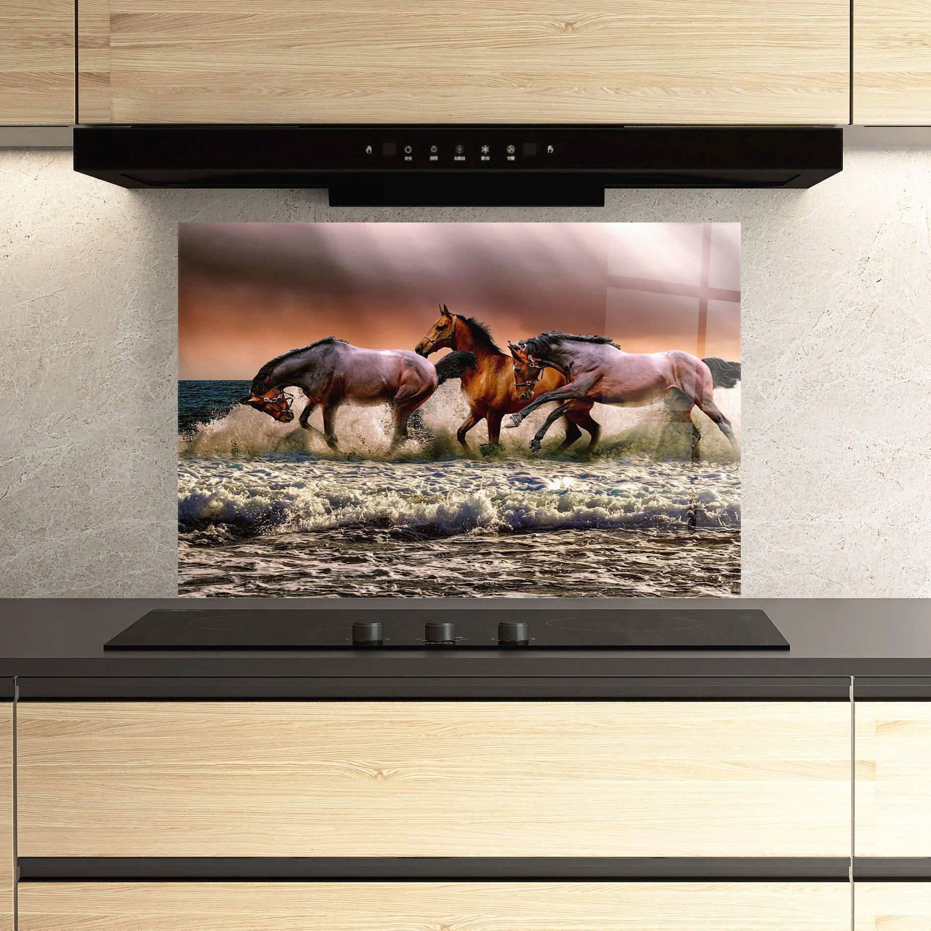 Horse In Sea mockup 3