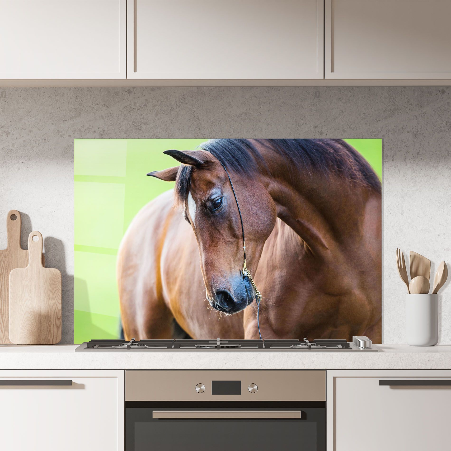 Horse Head Portrait mockup 7