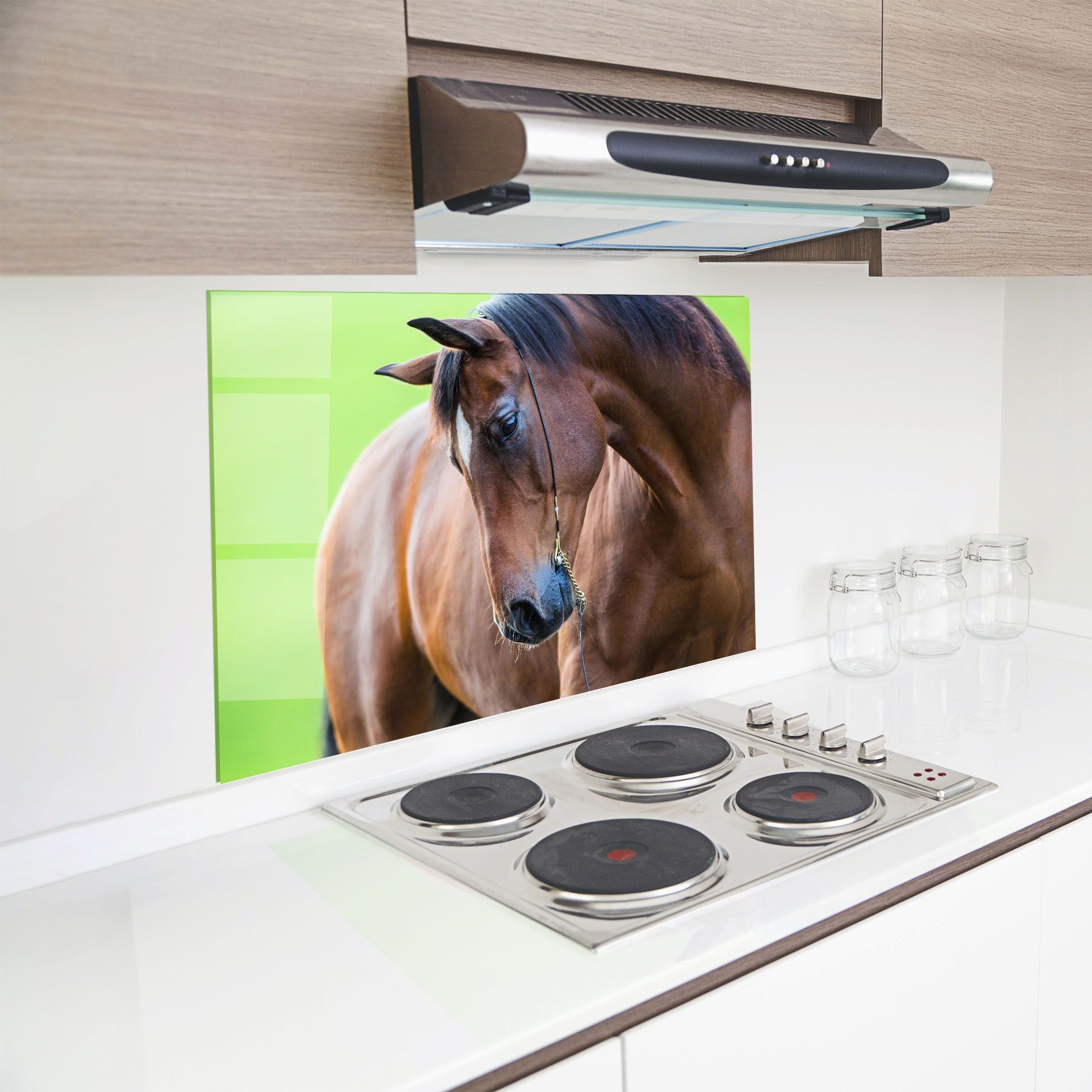 Horse Head Portrait mockup 8